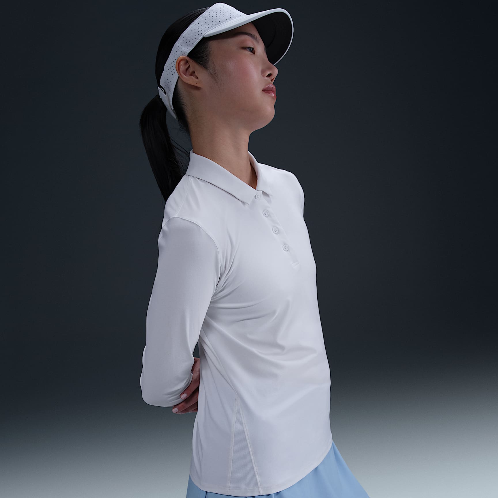Nike Victory Women's Dri-FIT Long-Sleeve Polo
