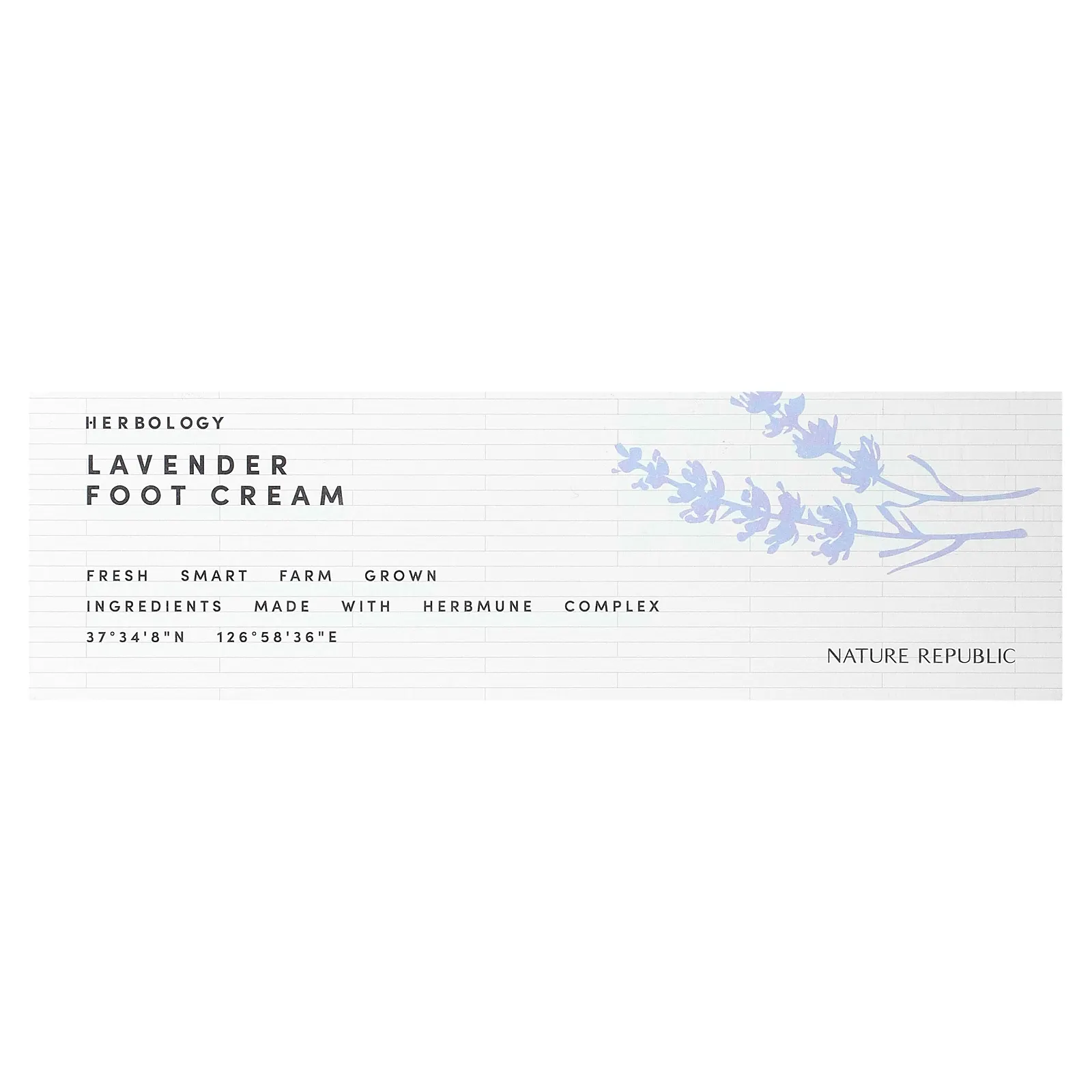 Nature Republic, Herbology, крем для ног с лавандой, 70 мл (2,36 жидк. Унции)