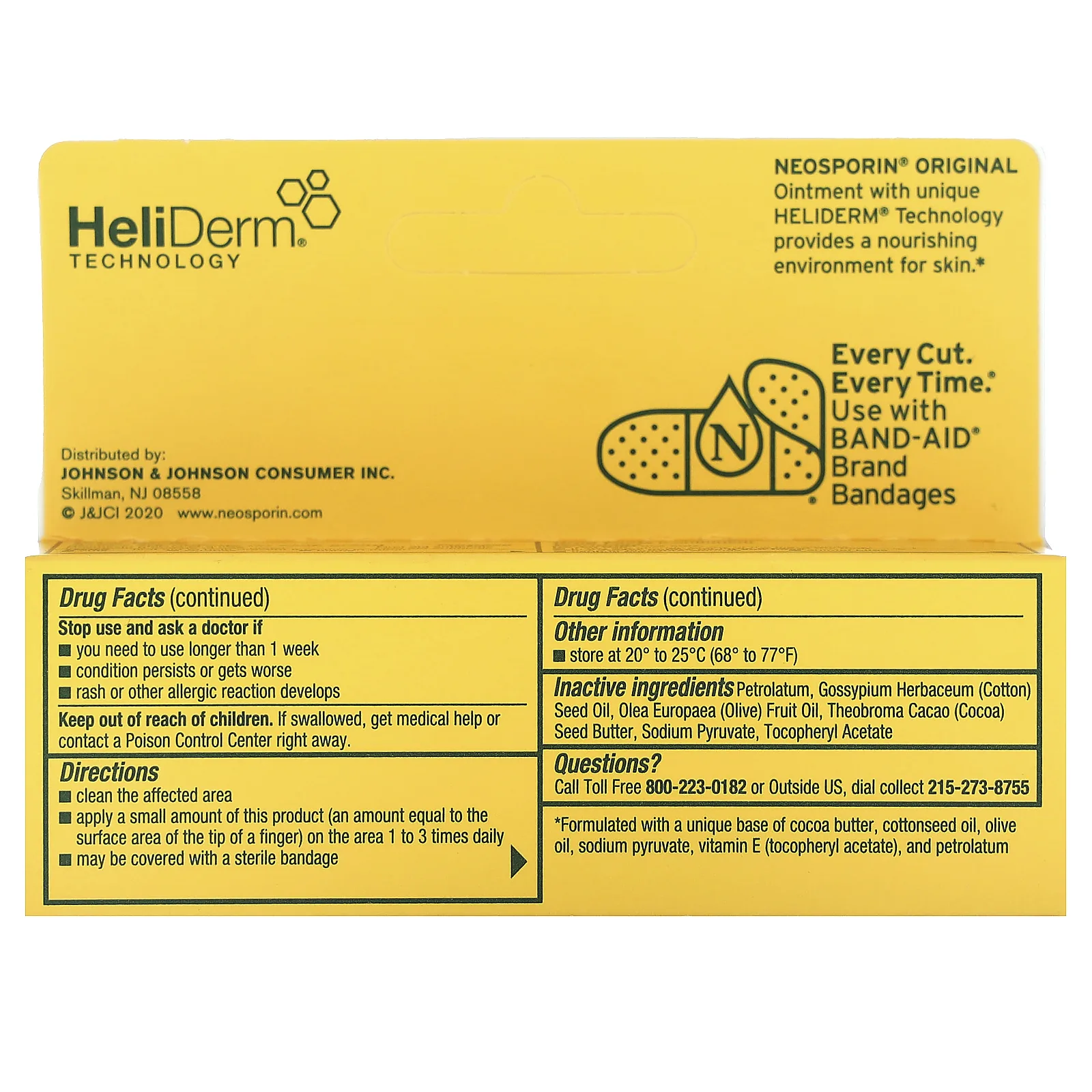 Neosporin, оригинальная мазь, 14,2 г (0,5 унции)