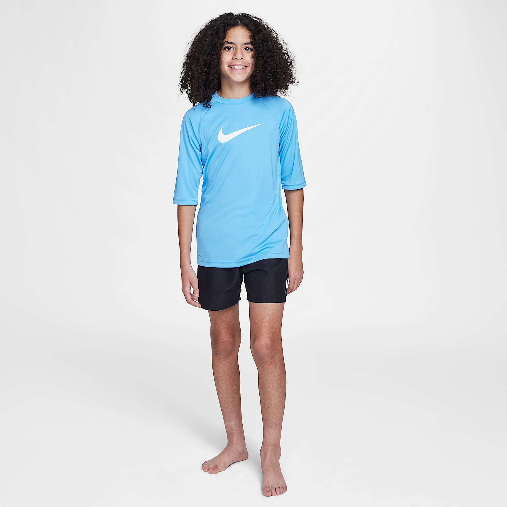 Nike Dri-FIT Big Kids' (Boys') Short-Sleeve Hydroguard