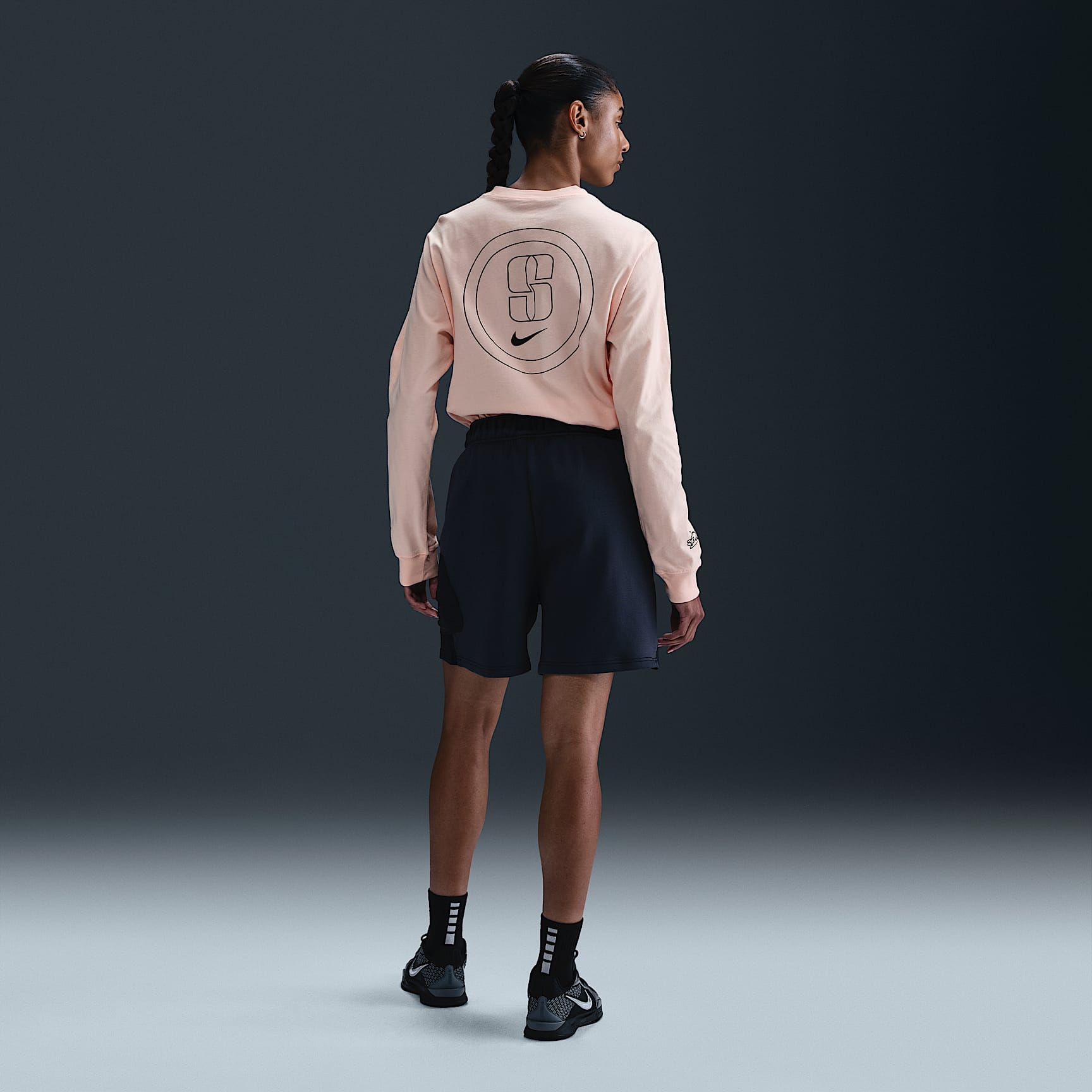 Sabrina Women's Long-Sleeve Basketball T-Shirt