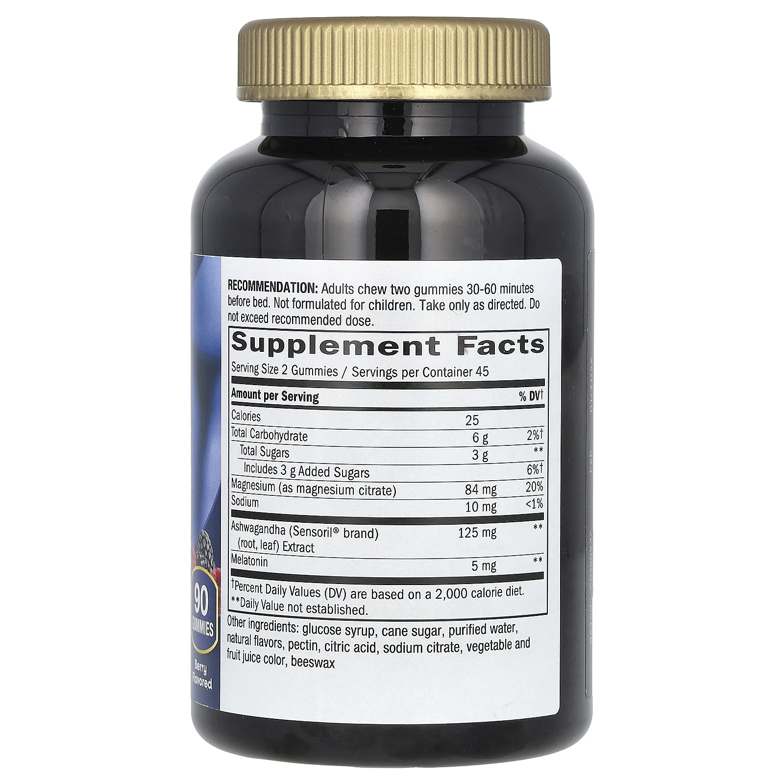 Nature's Way, жевательные таблетки для хорошего сна, со вкусом ягод, 90 жевательных таблеток