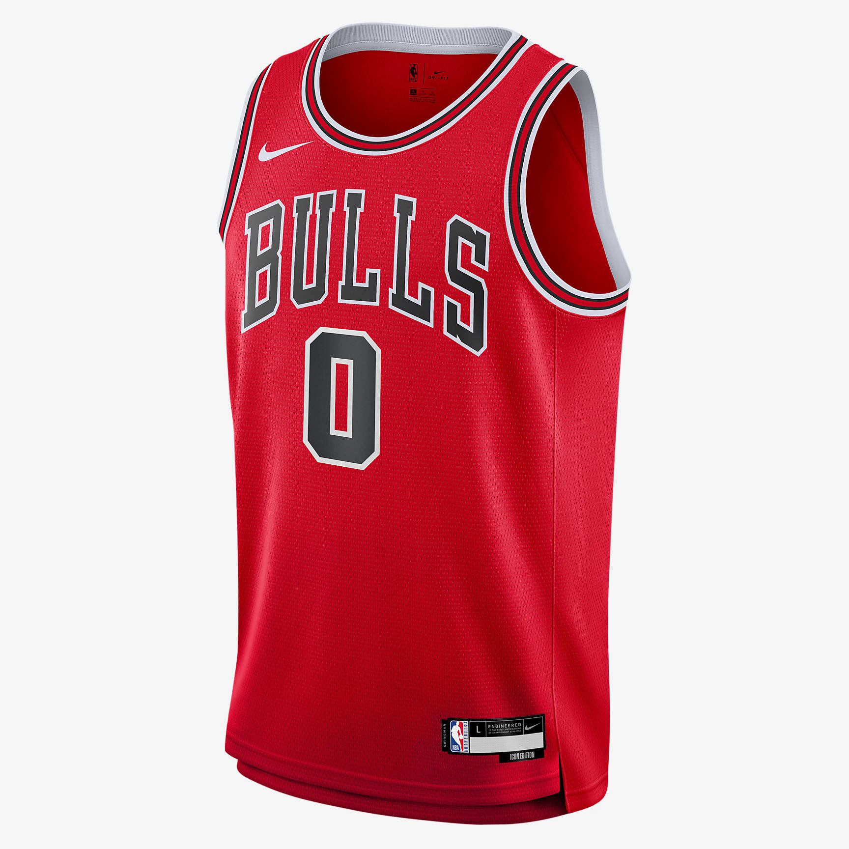 Coby White Chicago Bulls 2024/25 Icon Edition Big Kids' Nike NBA Swingman Jersey