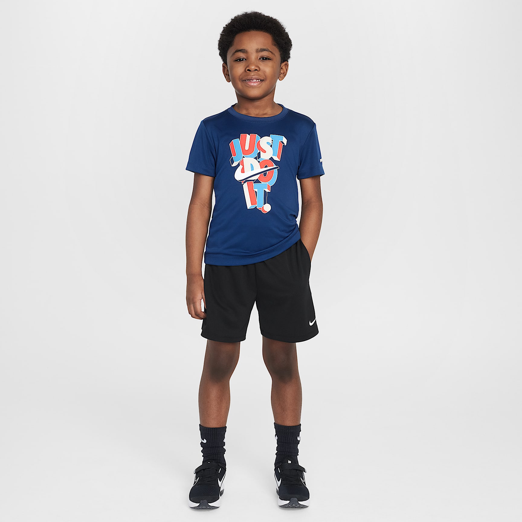 Nike Dri-FIT Little Kids' Icon Tee