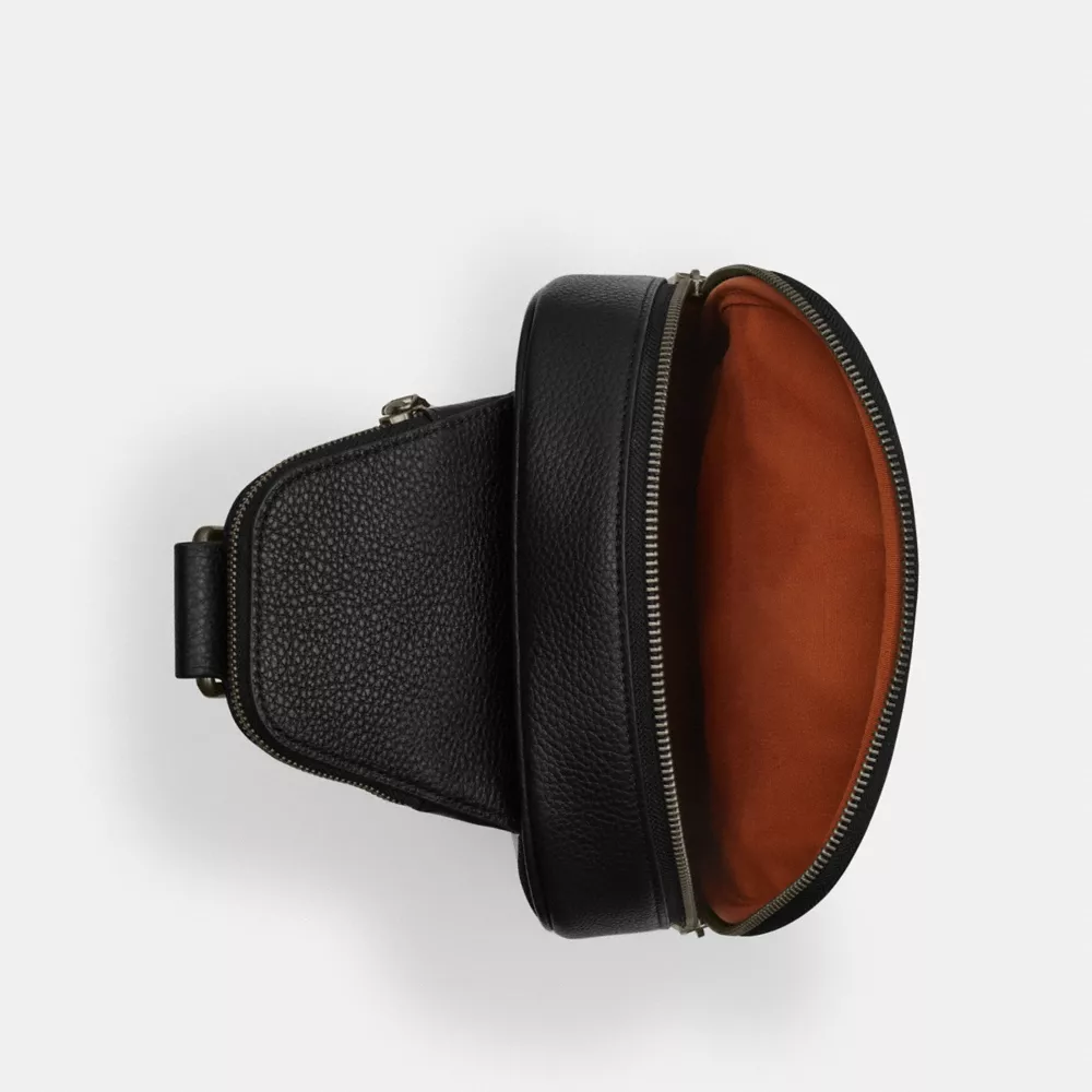 Сумка COACH Ethan Pack In Blocked Signature Canvas