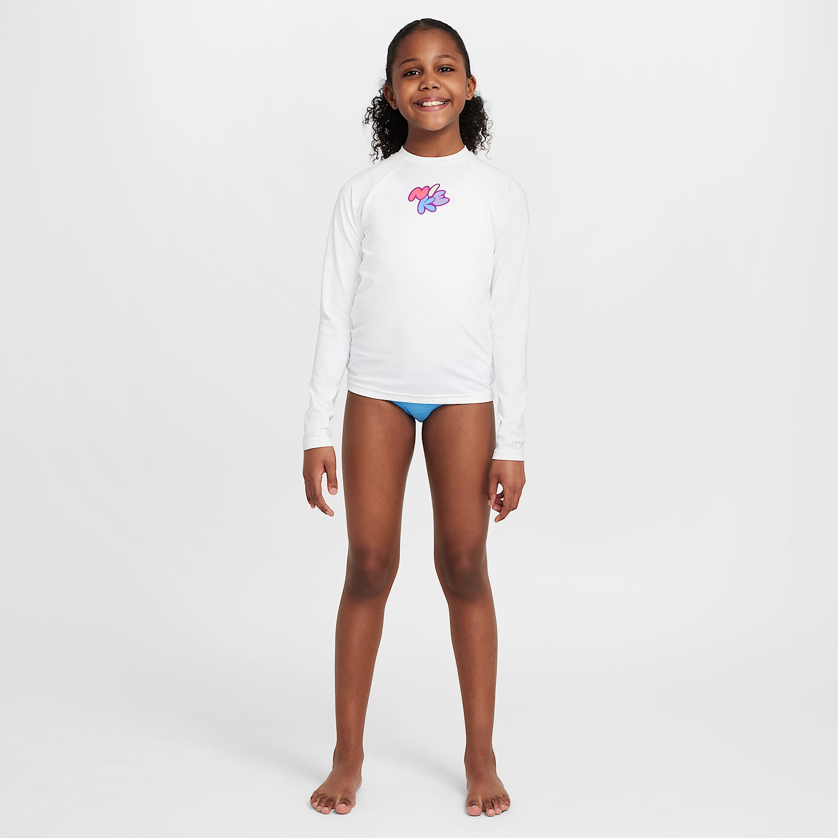 Nike Swim Big Kids' (Girls') Dri-FIT Long-Sleeve Hydroguard
