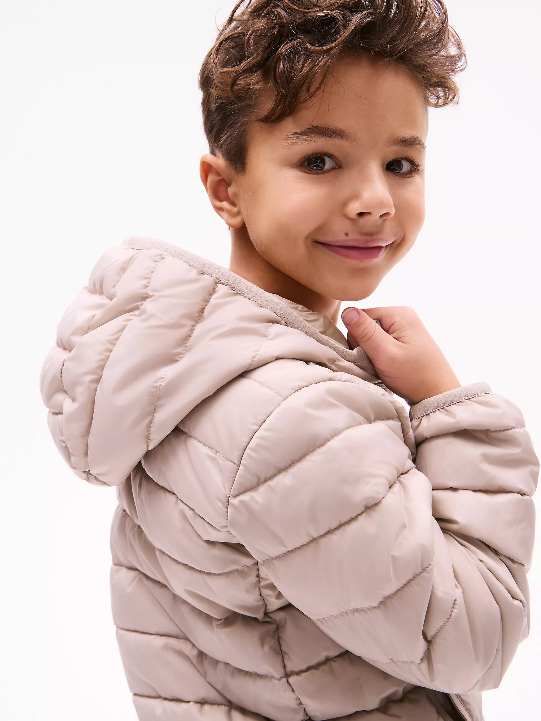 Куртка для мальчика Tommy Hilfiger, Детская водоотталкивающая складная куртка