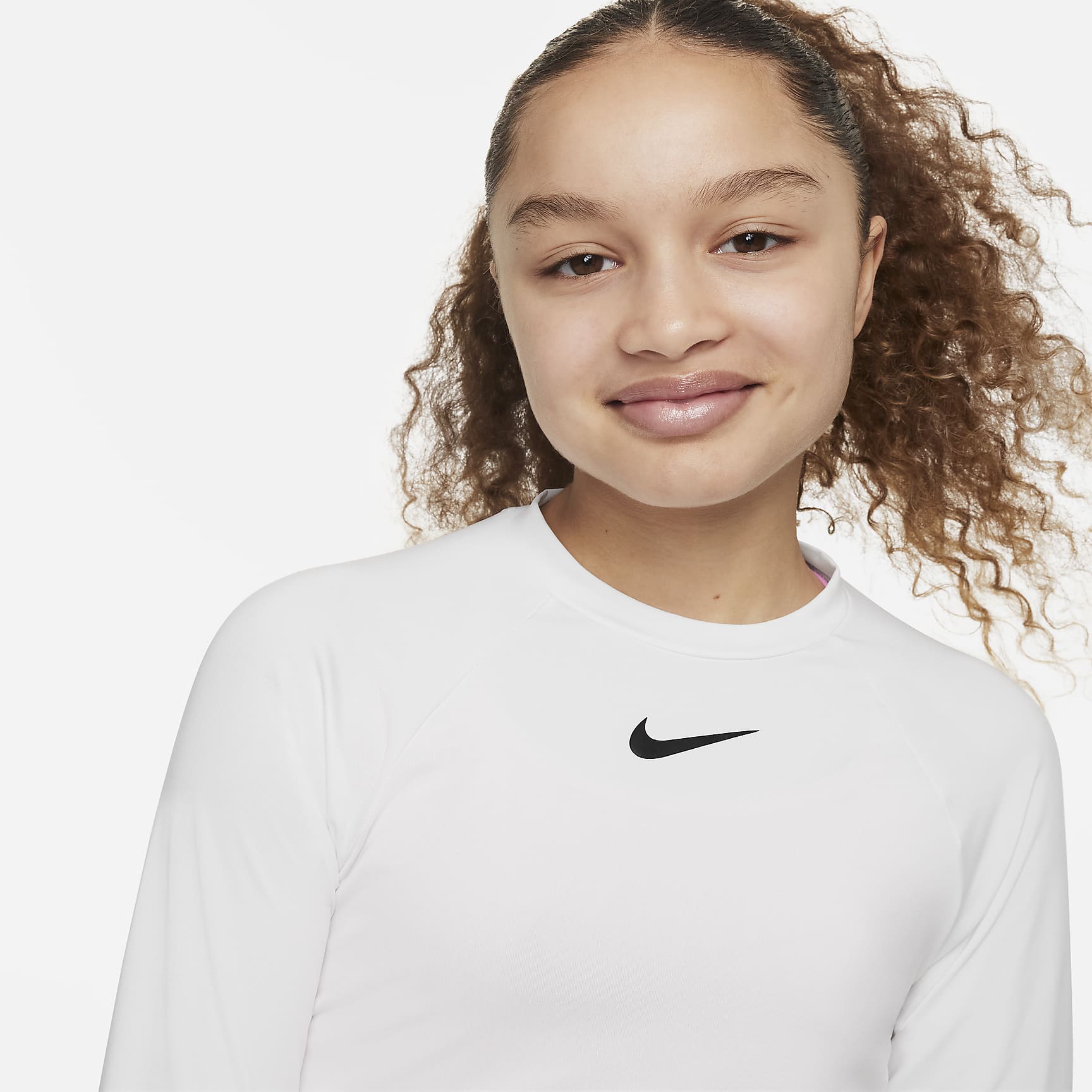 Nike Swim Charms Big Kids' (Girls') Long-Sleeve Hydroguard
