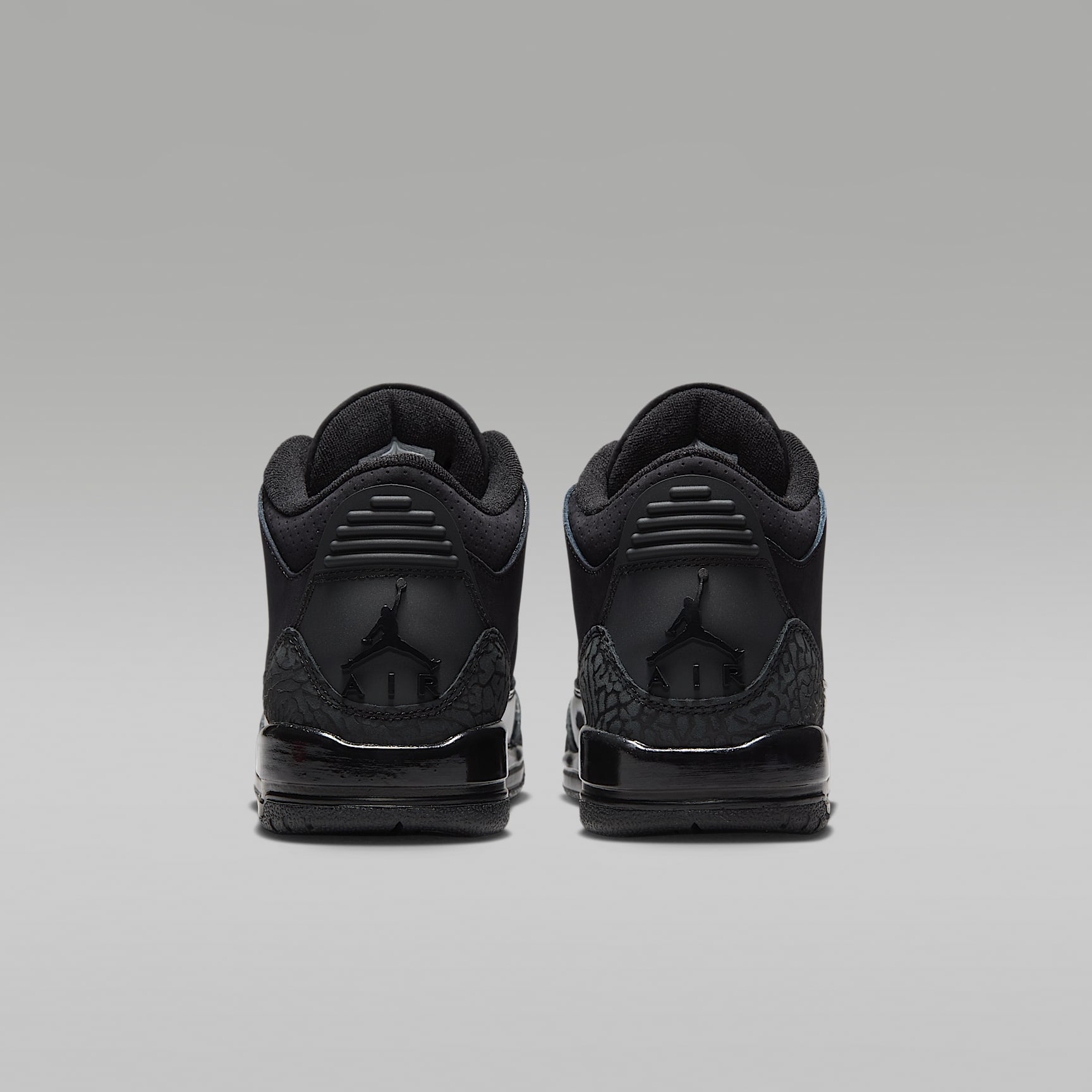 Air Jordan 3 Retro "Black Cat" Big Kids' Shoes