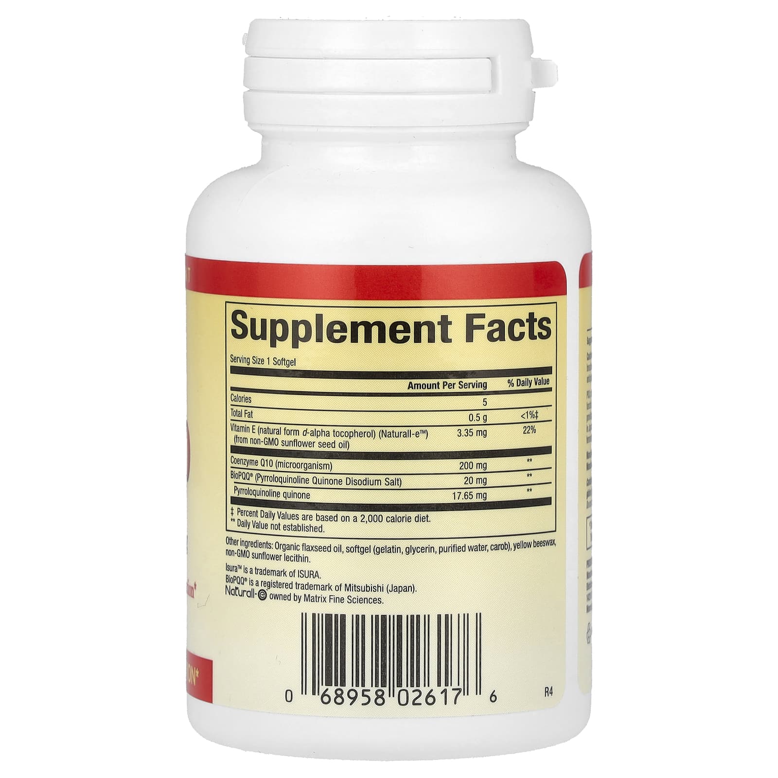 Natural Factors, PQQ-10, 30 капсул