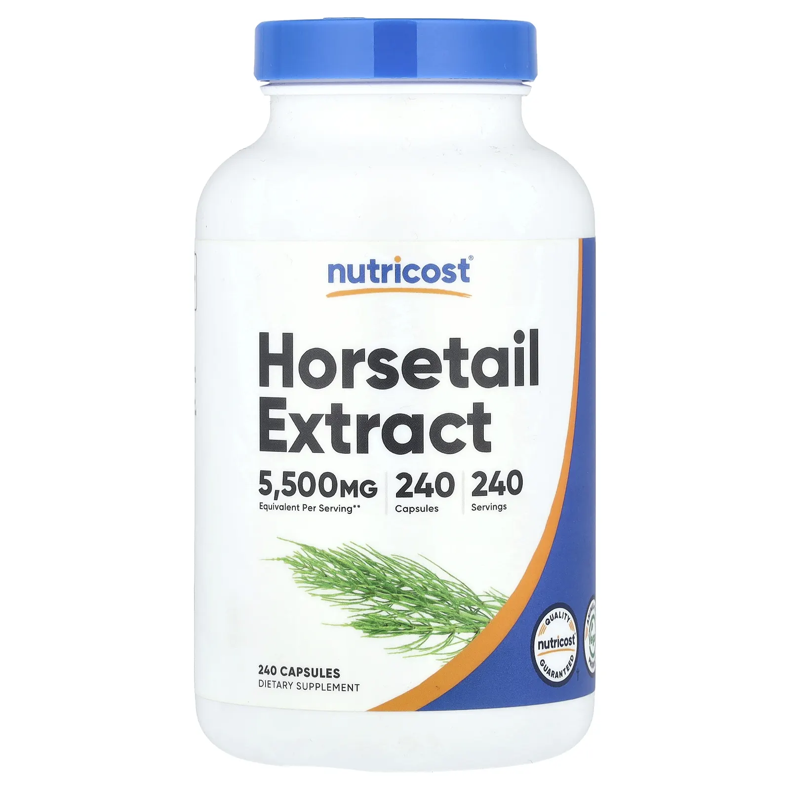 Nutricost, Экстракт хвоща, 5500 мг, 240 капсул