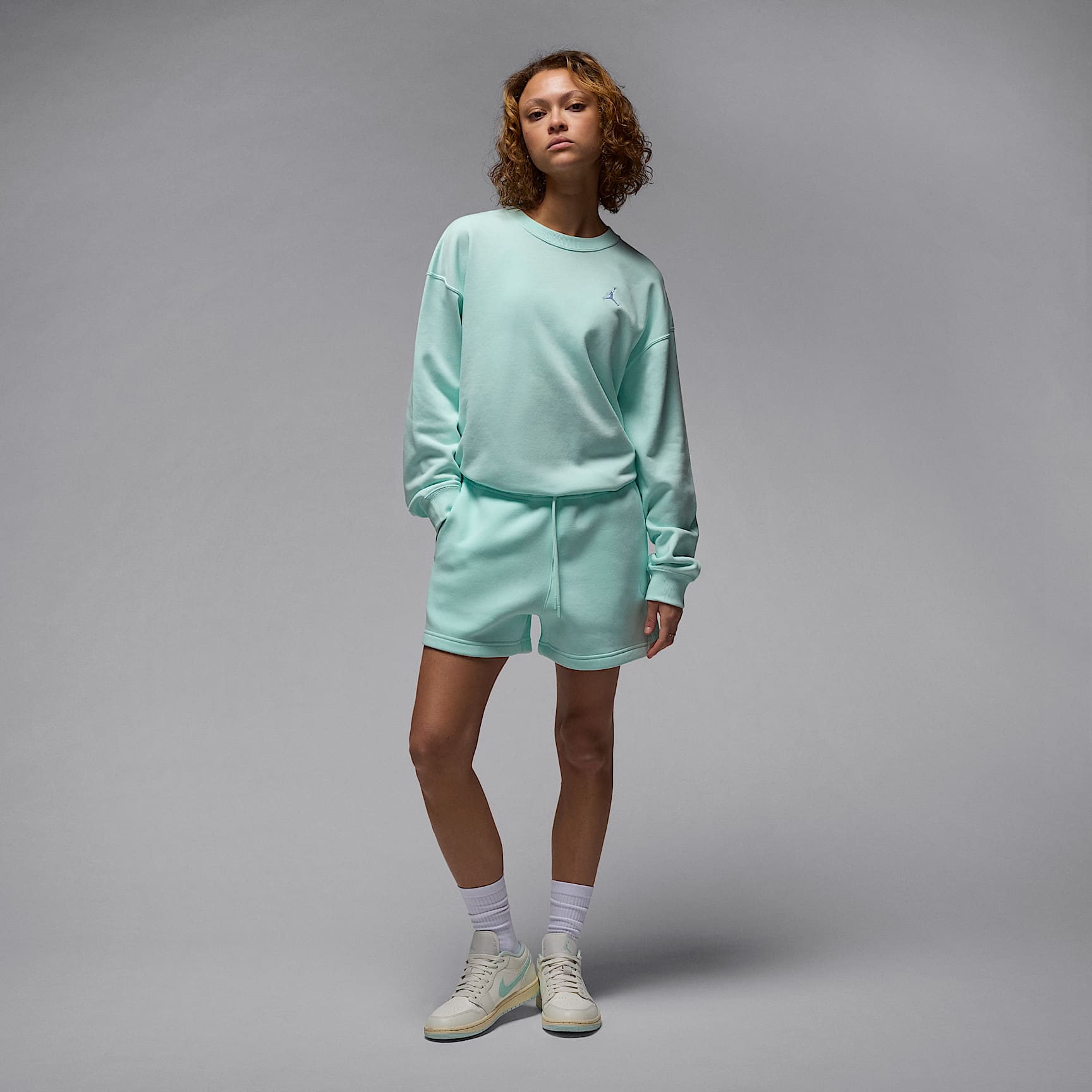 Jordan Brooklyn Fleece Women's French Terry Crew-Neck Sweatshirt