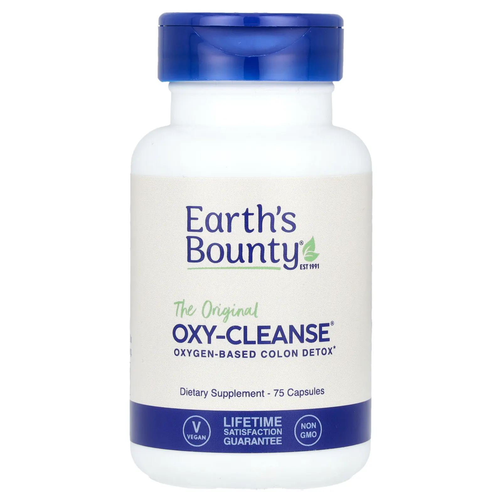 Earth's Bounty, Oxy-Cleanse, кондиционирующая добавка с кислородом, 75 вегетарианских капсул