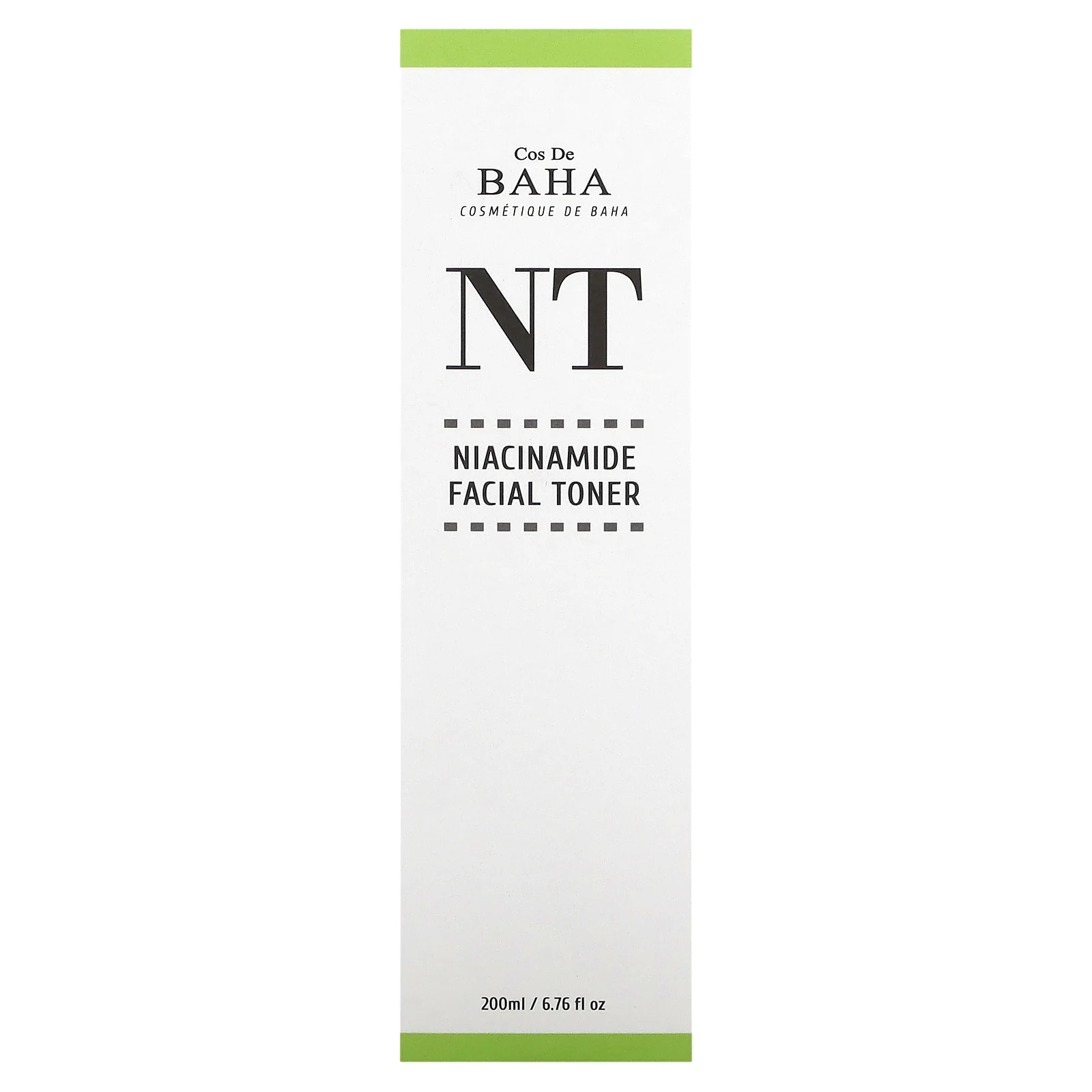 Cos De BAHA, NT, тоник для лица с ниацинамидом, 200 мл (6,76 жидк. Унции)