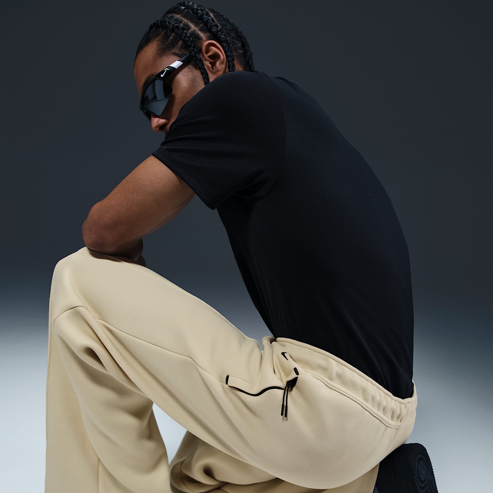 Nike Tech Men's Wide-Leg Fleece Pants