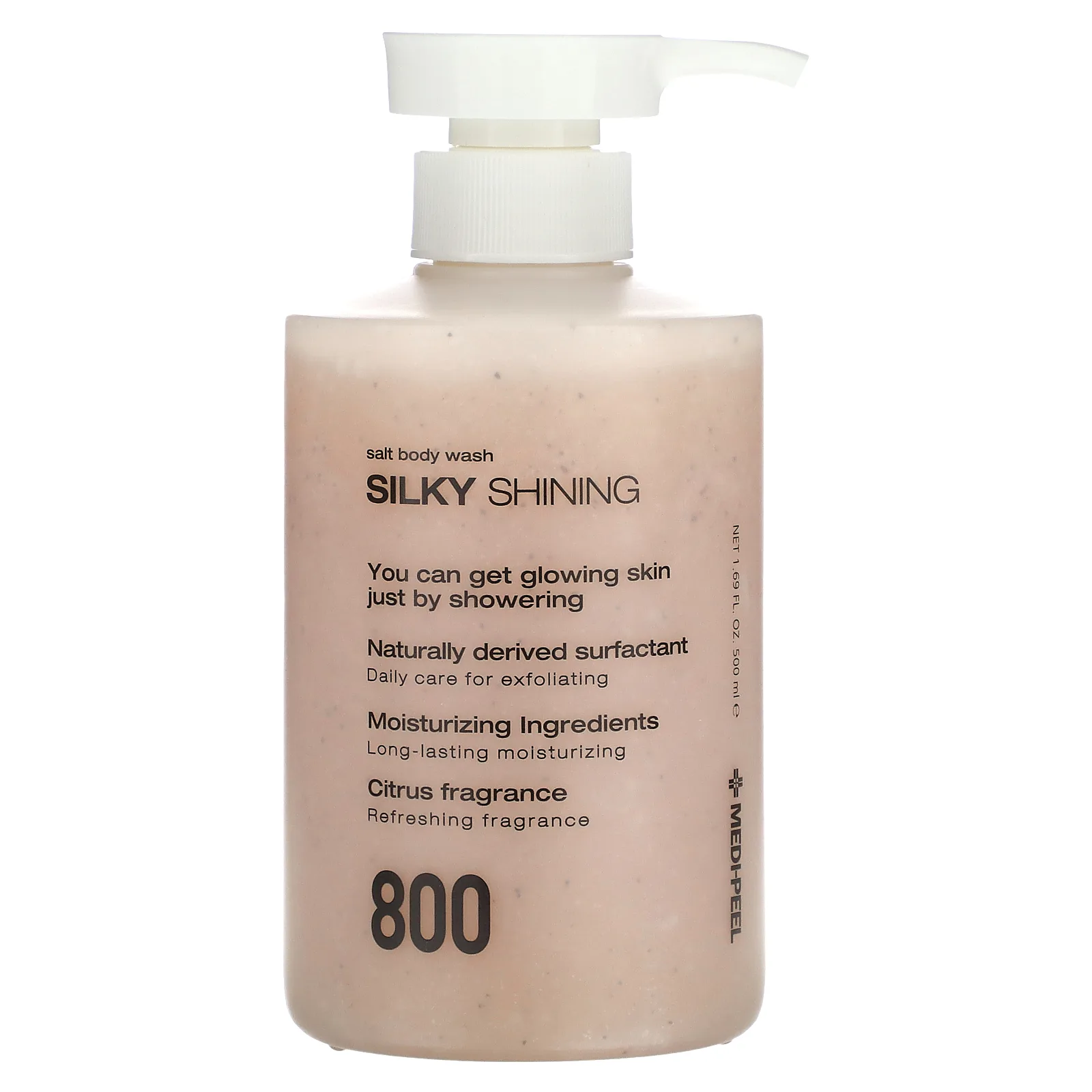 Medi-Peel, Гель для душа с шелковистой солью, цитрус, 500 мл (1,69 жидк. Унции)