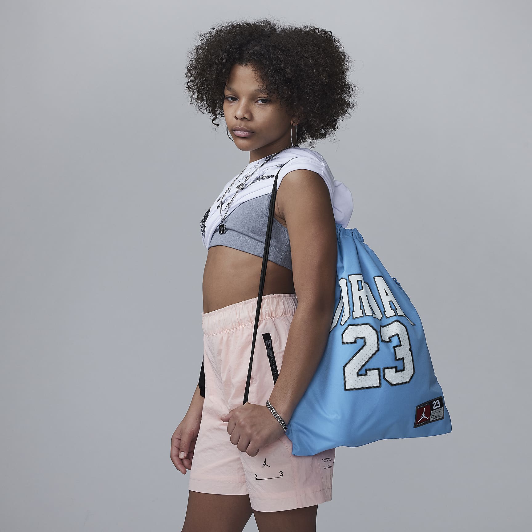 Jordan Big Kids' Jersey Gym Sack (8.25L)