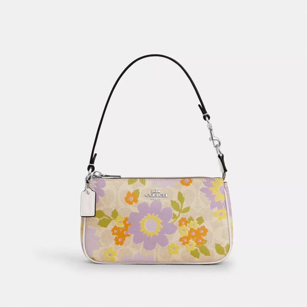 Сумка COACH Nolita 19 In Signature Canvas With Floral Print