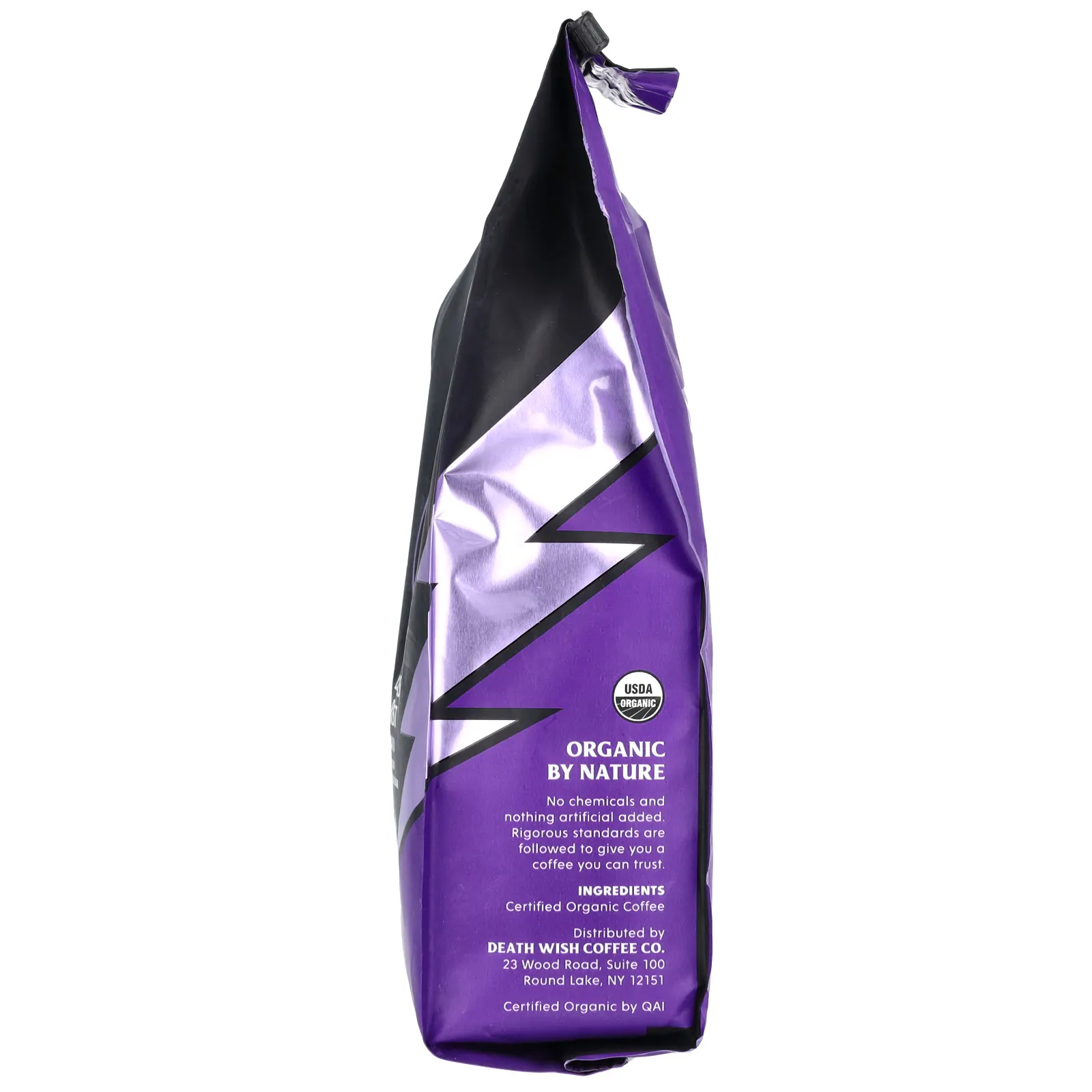 Death Wish Coffee, Темный молотый, обжаренный эспрессо, 255 г (9 унций)