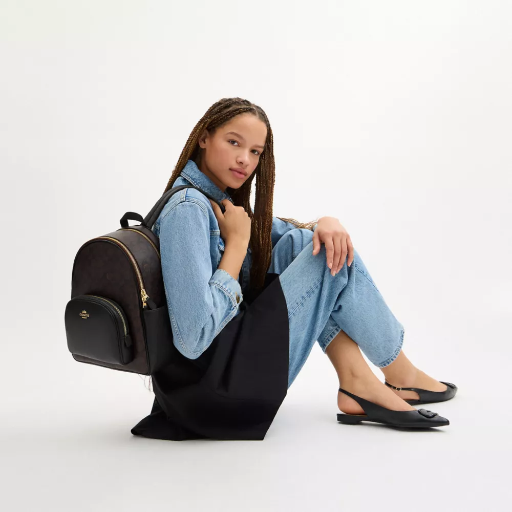 Рюкзак COACH Court Backpack In Signature Canvas