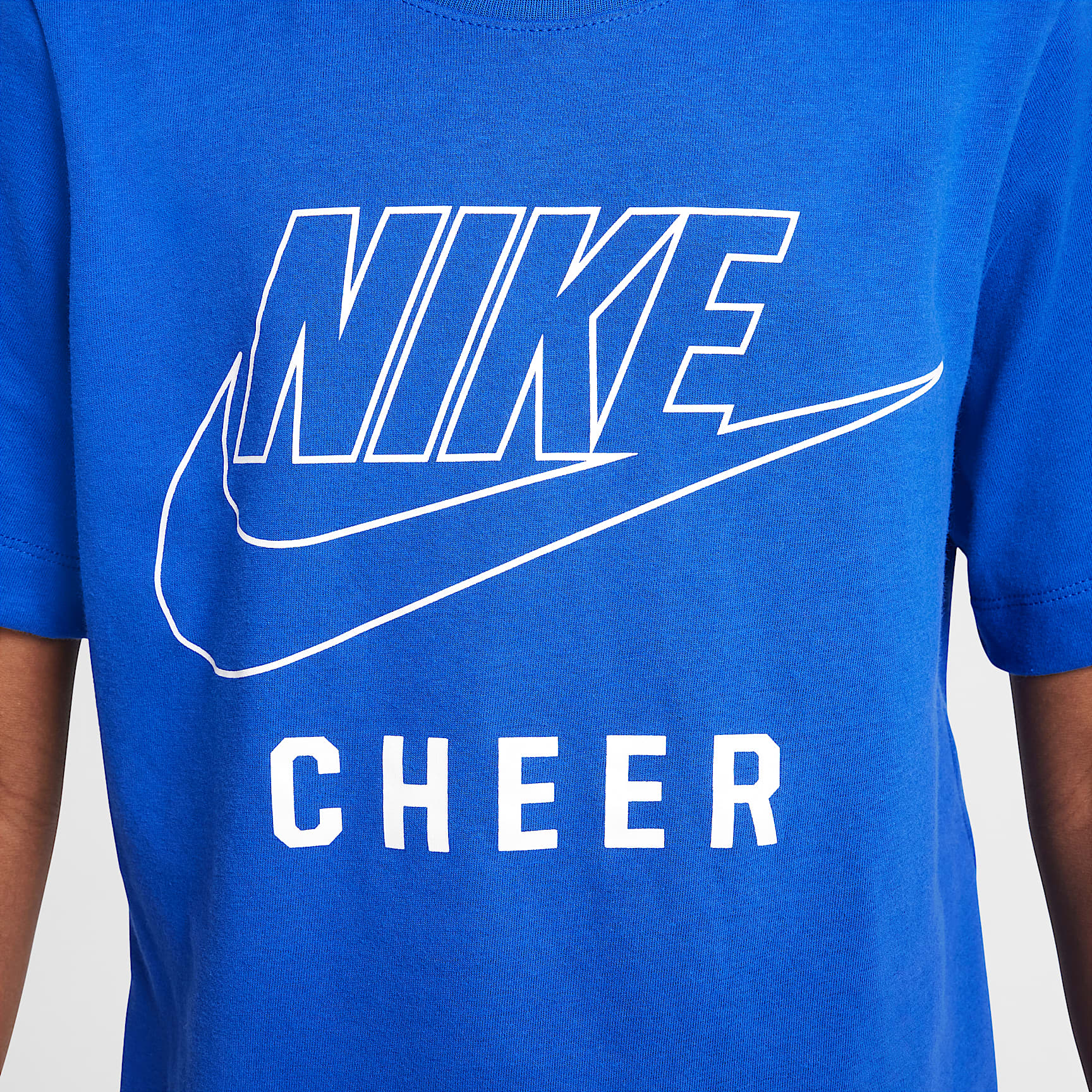 Nike Swoosh Big Kids' Cheer T-Shirt