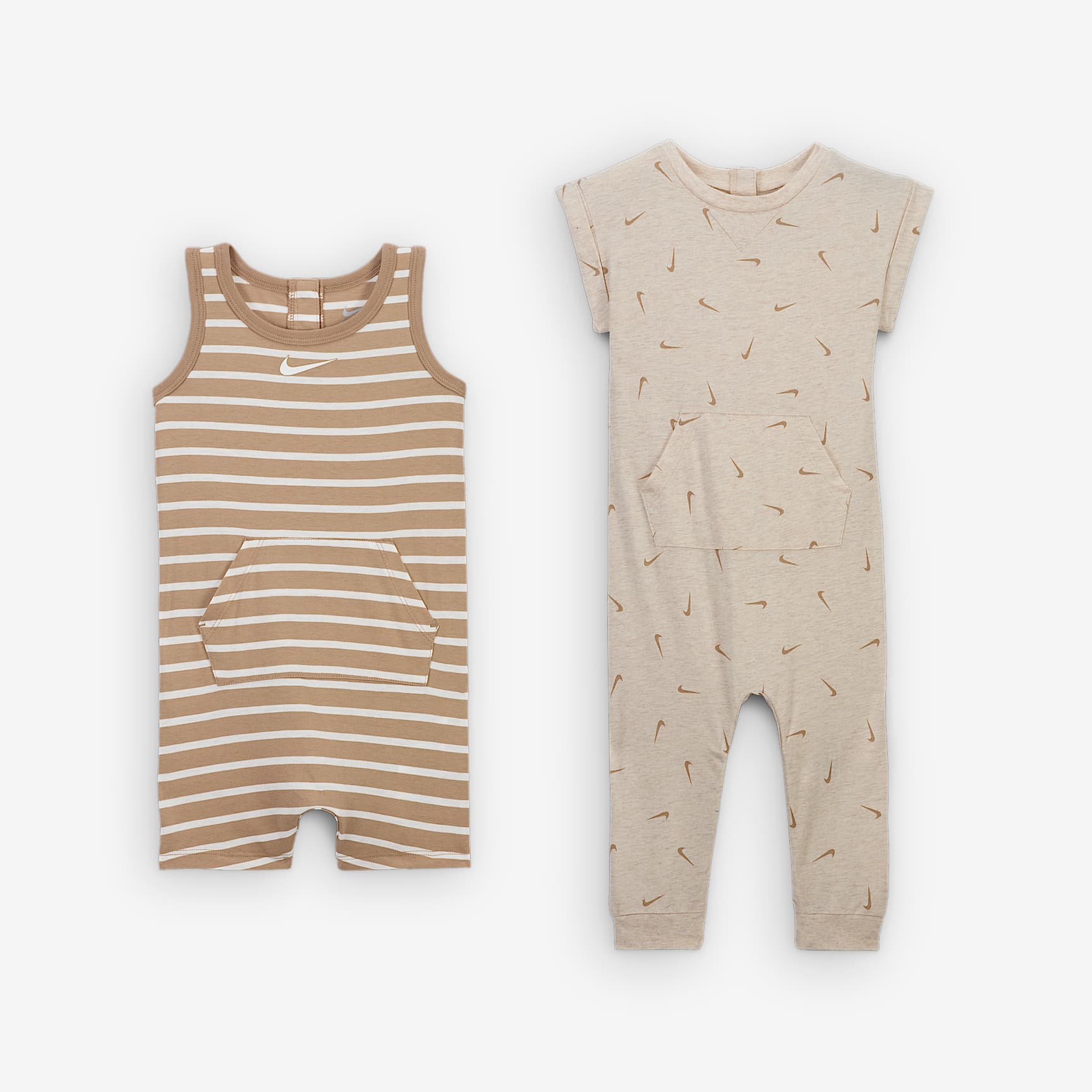 Nike Essentials Baby (12-24M) Short Sleeve and Tank 2-Pack Romper Set