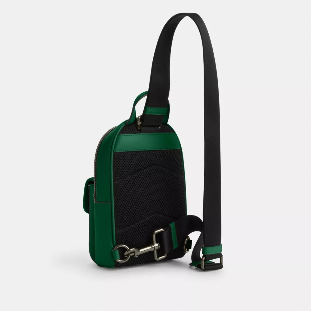 Сумка COACH Small Turnlock Sling Pack