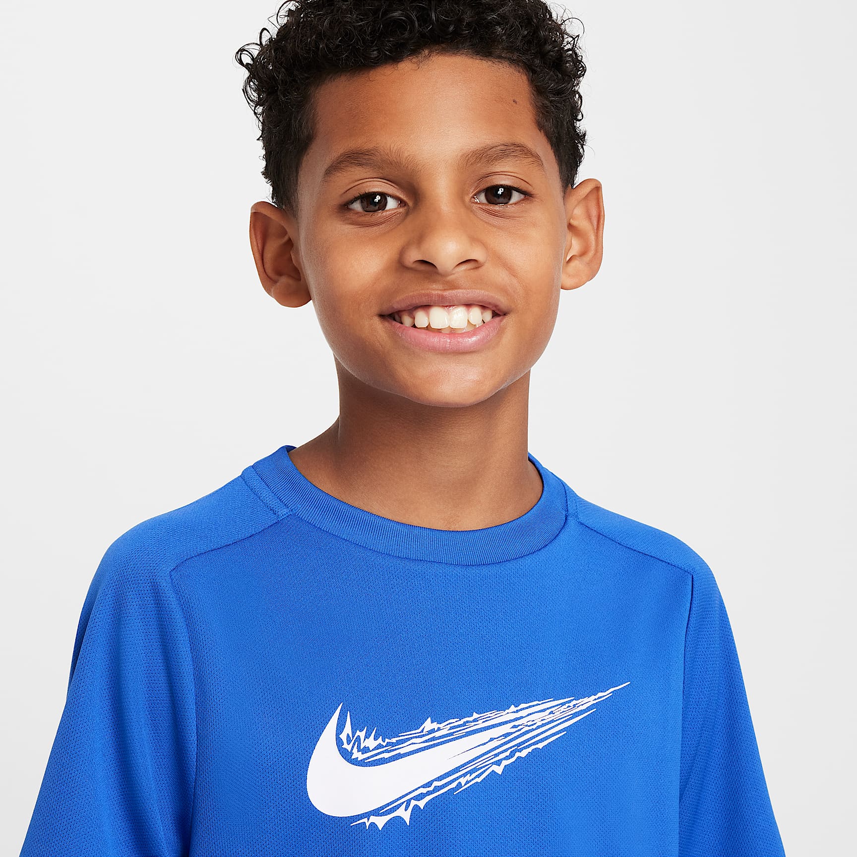 Nike Multi Big Kids' (Boys') Dri-FIT Short-Sleeve Top