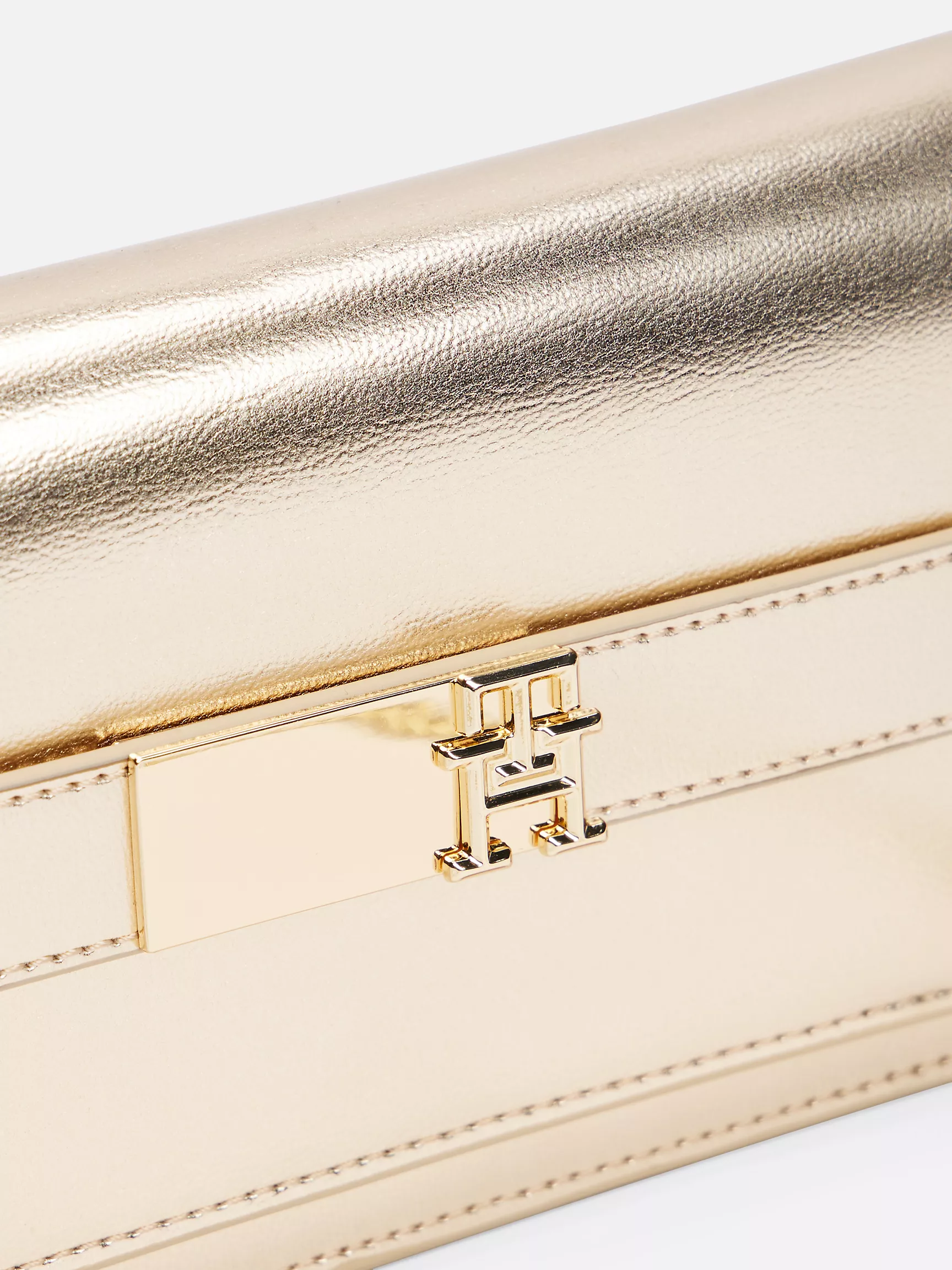 Женская сумка Tommy Hilfiger, Металлизированная кроссбоди-сумка Tommy Heritage