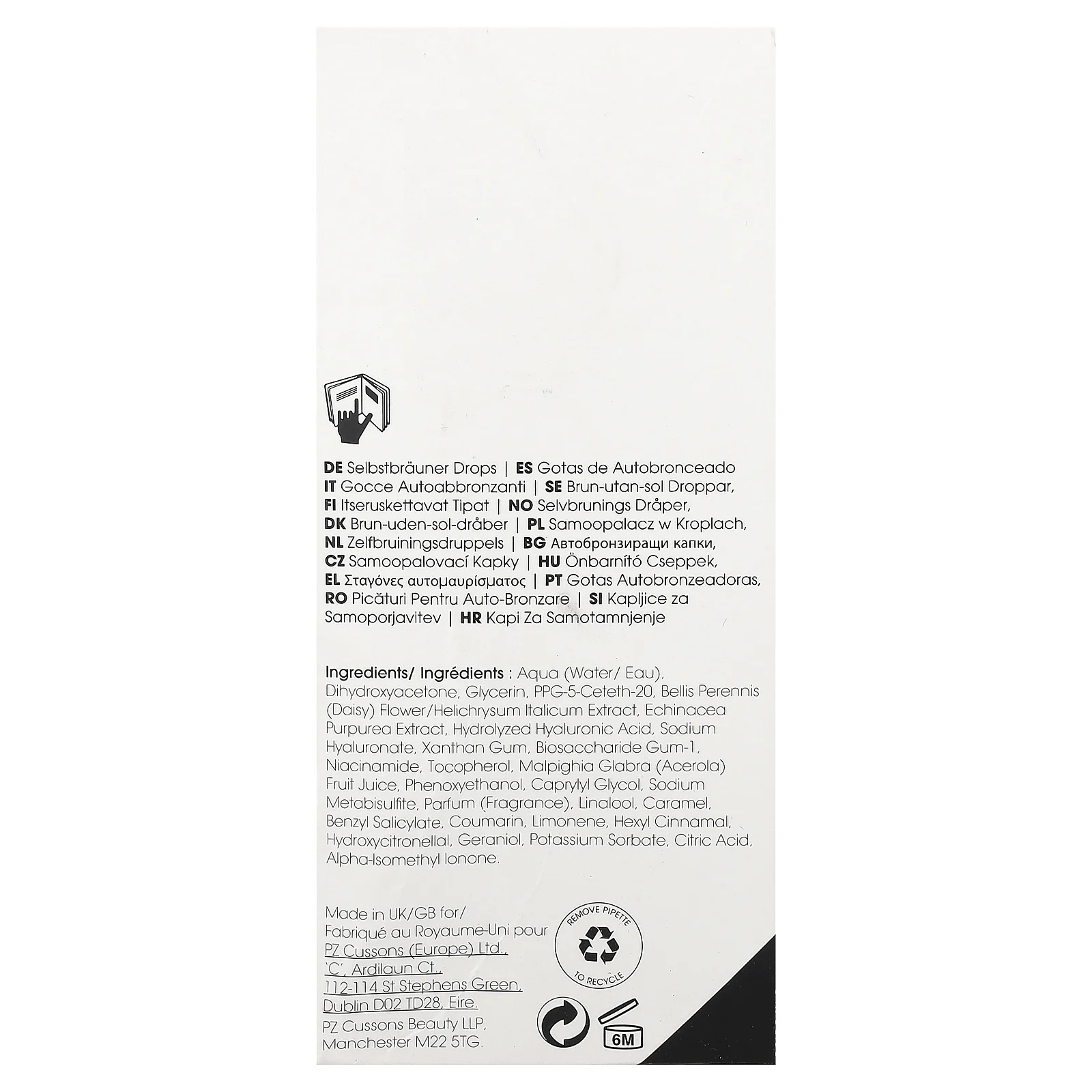 St. Tropez, автозагар, тоник для загара в каплях, 30 мл (1,01 жидк. унции)