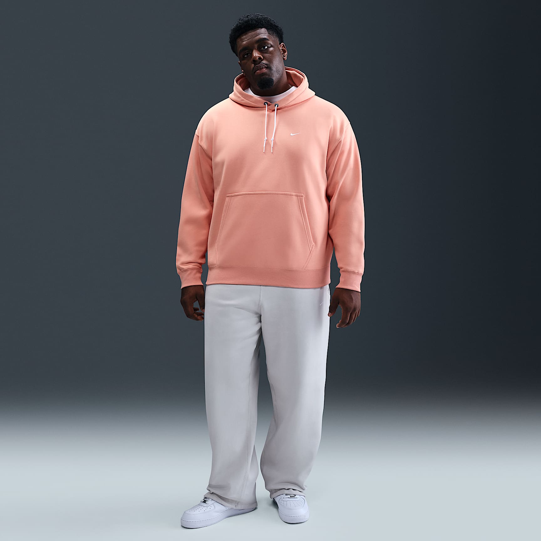Nike Solo Swoosh Men's Fleece Pullover Hoodie
