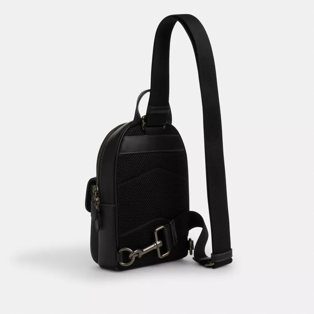 Сумка COACH Small Turnlock Sling Pack