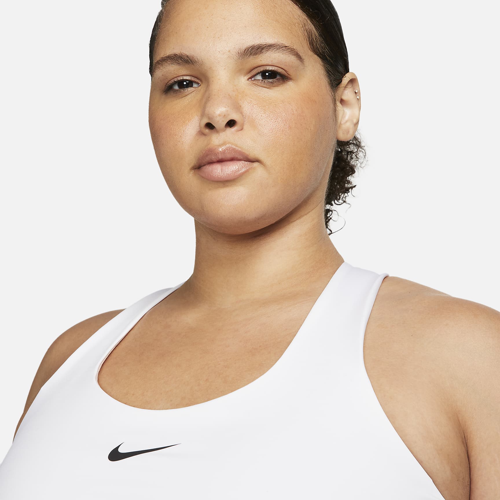 Nike Swoosh Women's Medium-Support Padded Sports Bra Tank (Plus Size)