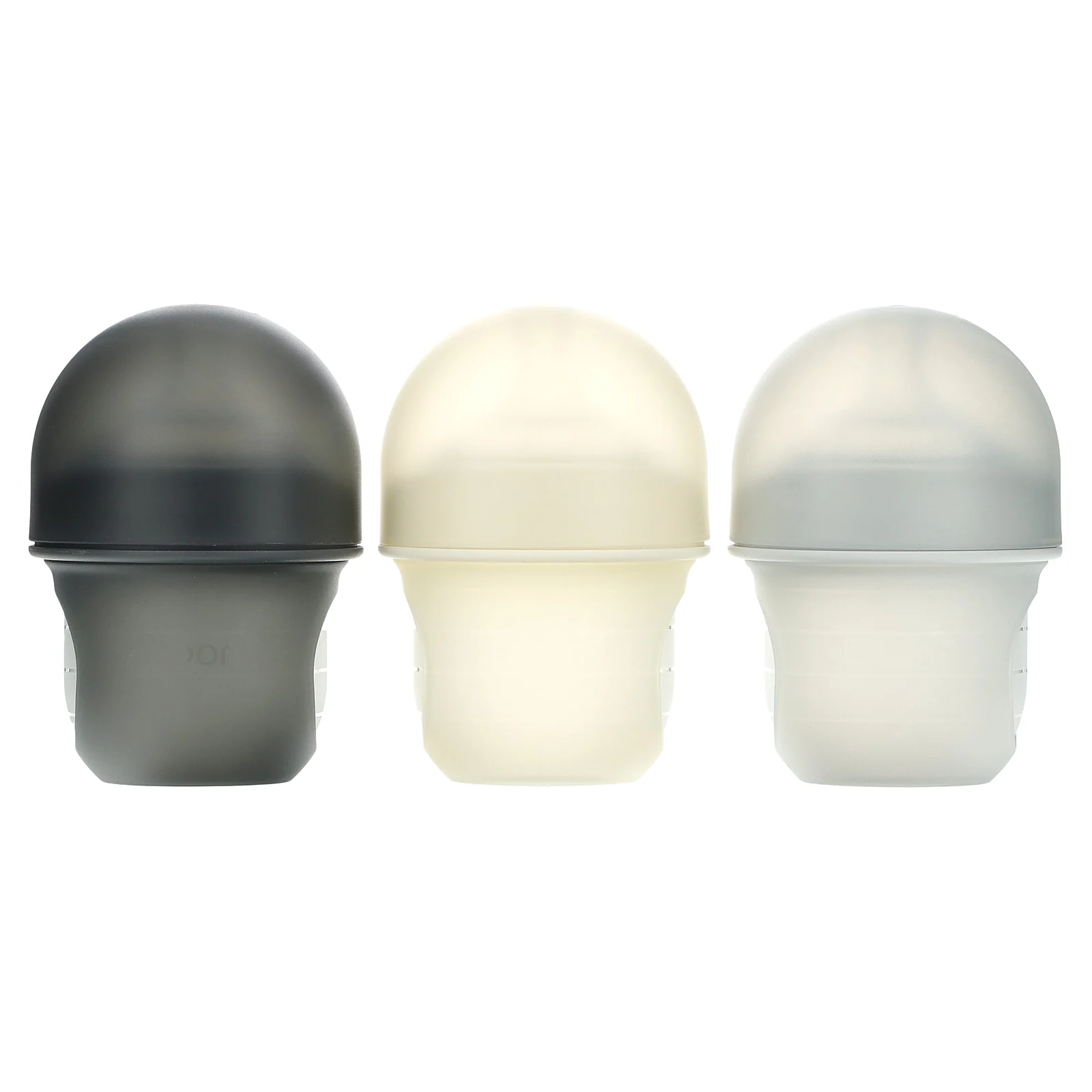 Boon, Nursh, силиконовый флакон, от 0 месяцев, для медленного приема, 3 флакона по 118 мл (4 унции)