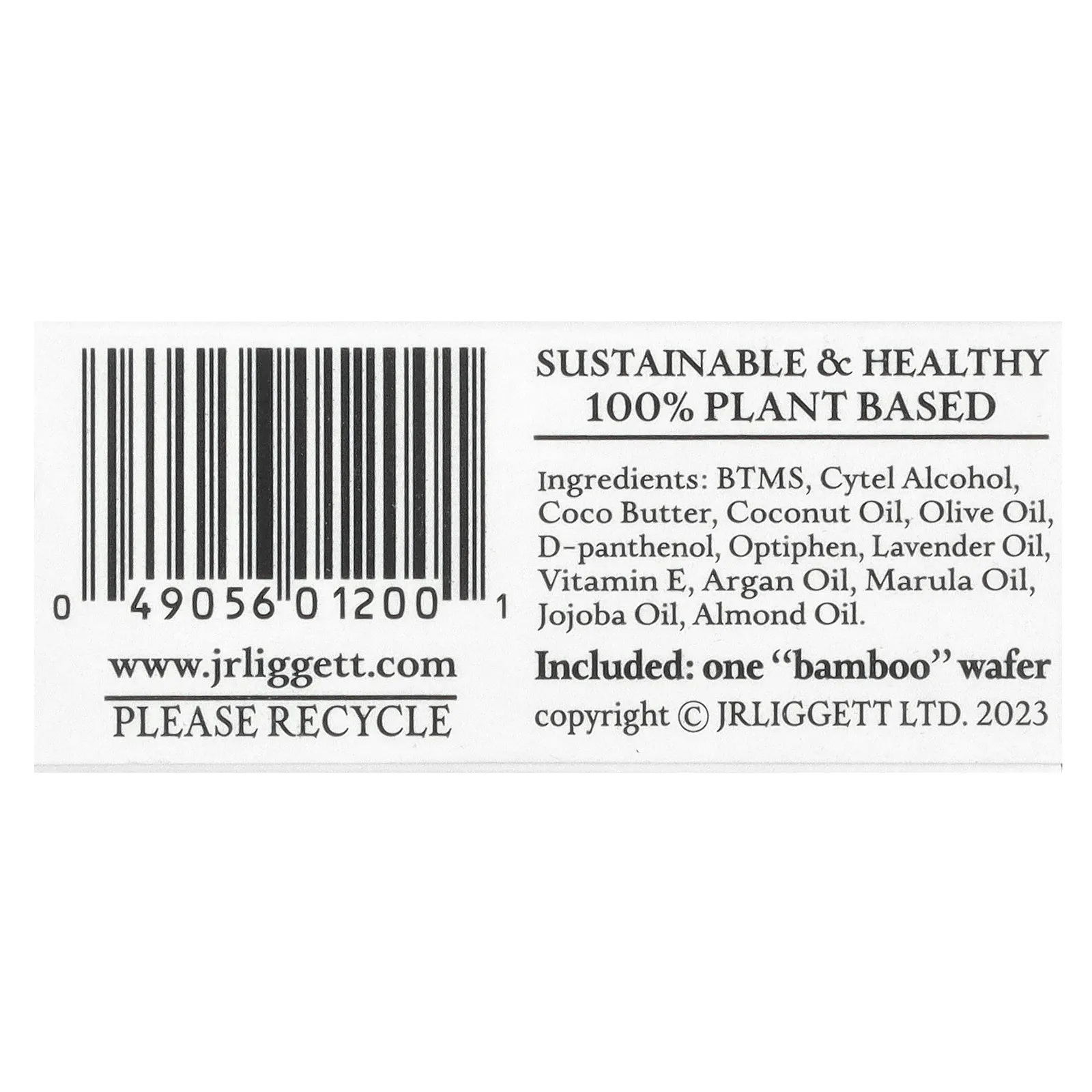 J.R. Liggett's, Батончик с маслом для тела, 57 г (2 унции)