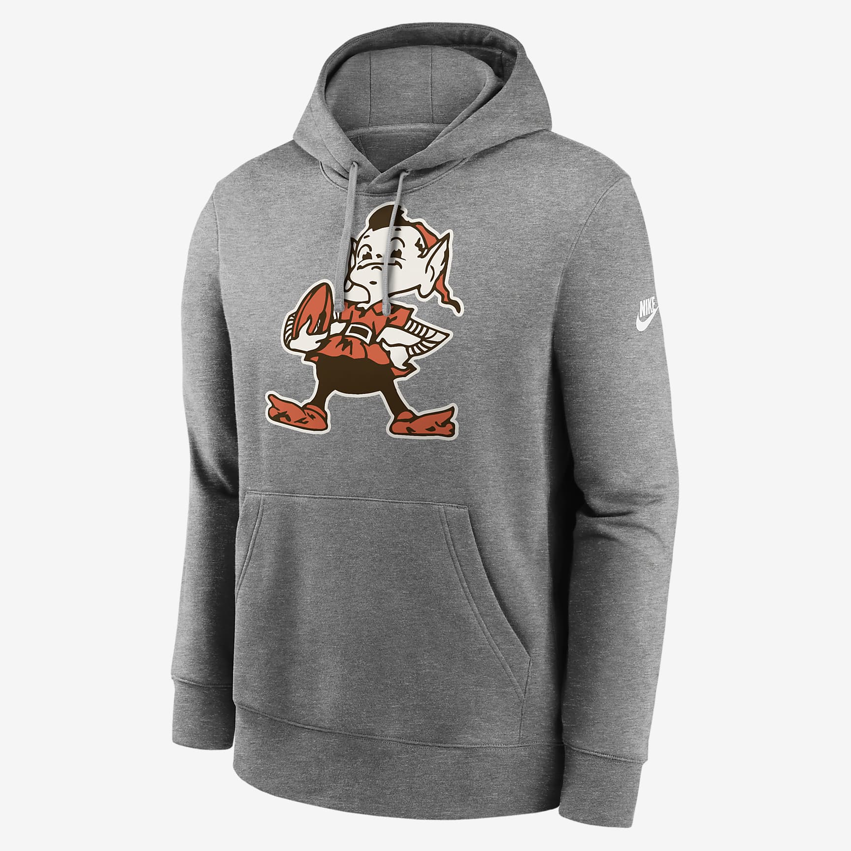 Cleveland Browns Rewind Club Logo Men’s Nike NFL Pullover Hoodie