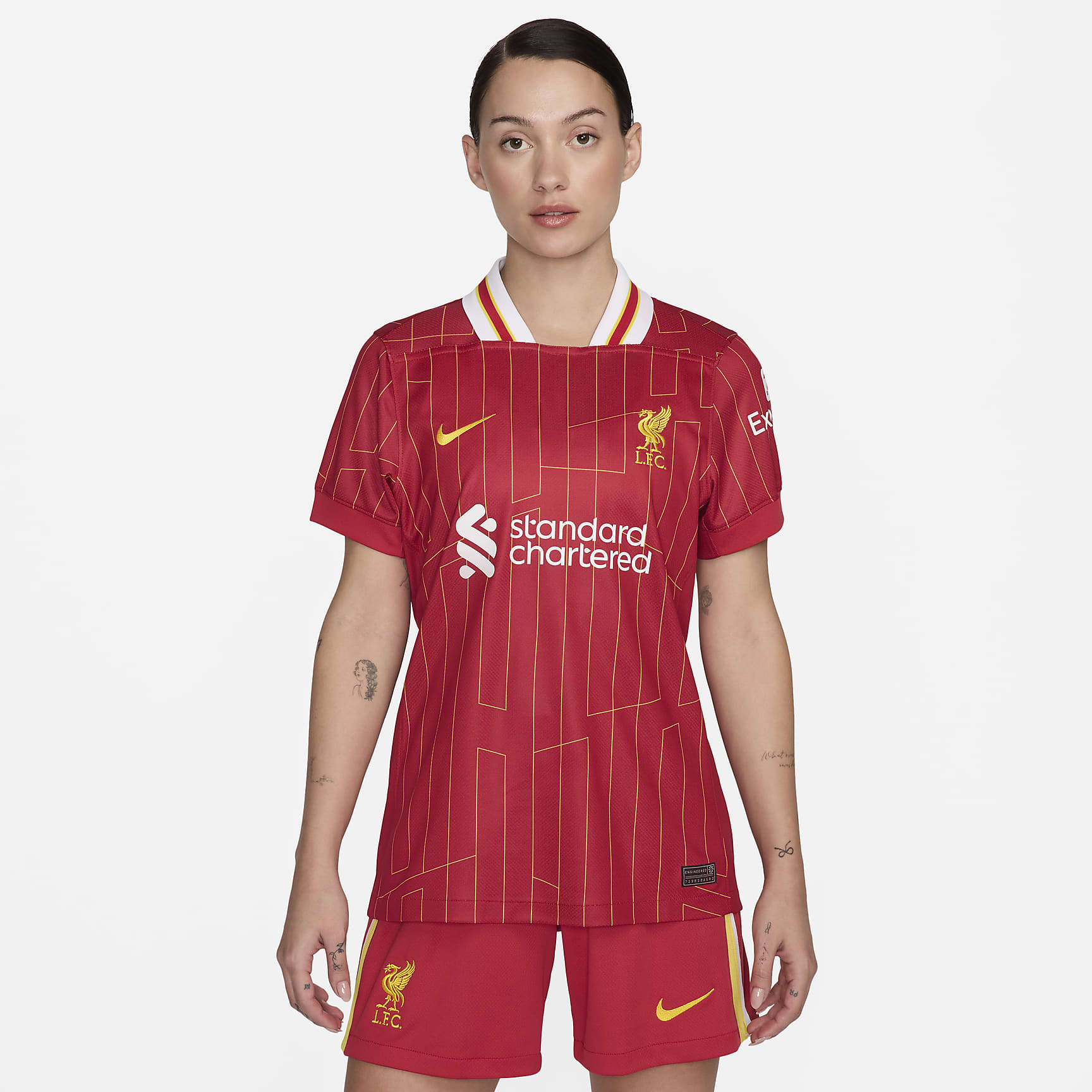 Liverpool FC 2024 Stadium Home Women's Nike Dri-FIT Soccer Replica Jersey