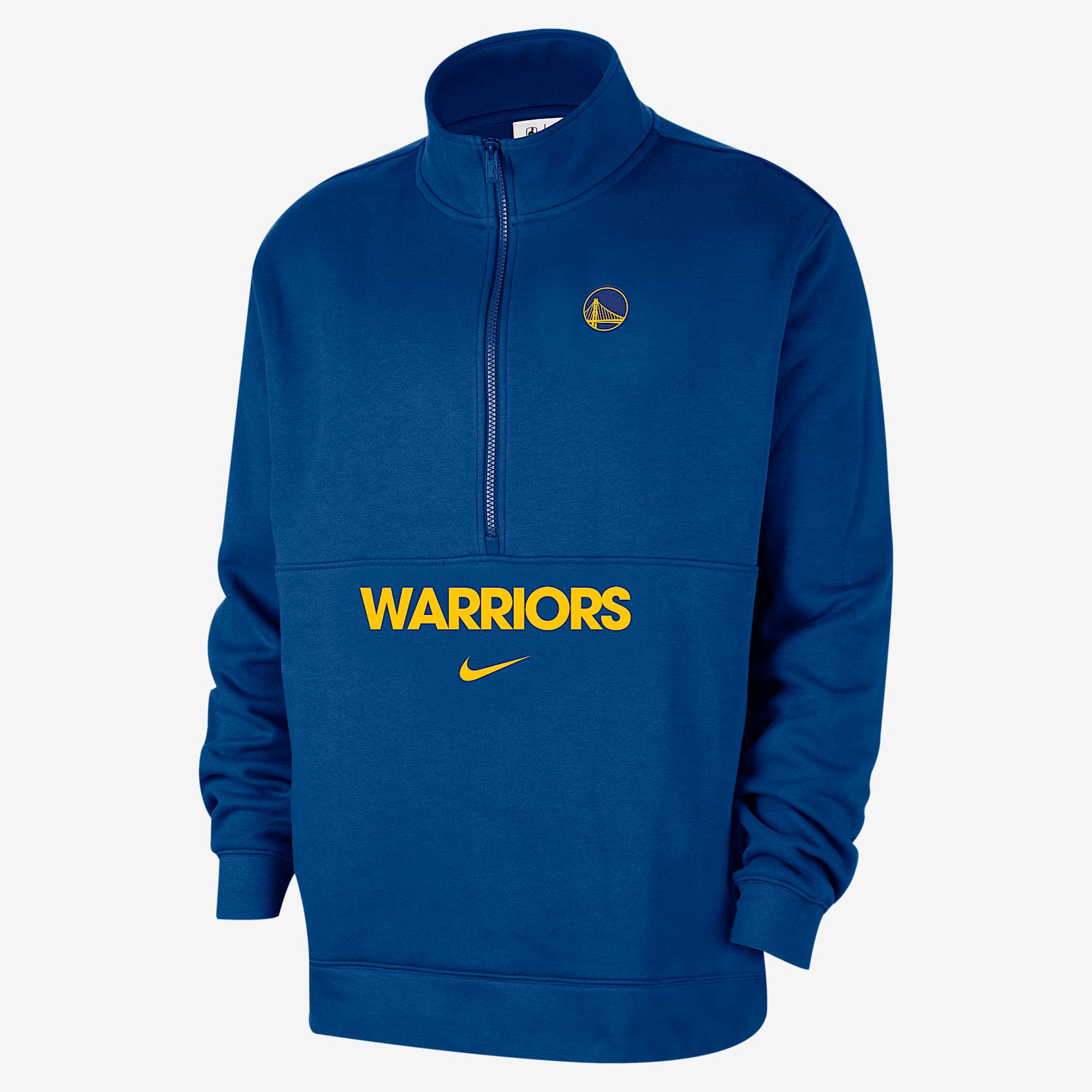 Golden State Warriors Club Courtside Men's Nike NBA 1/2-Zip Top