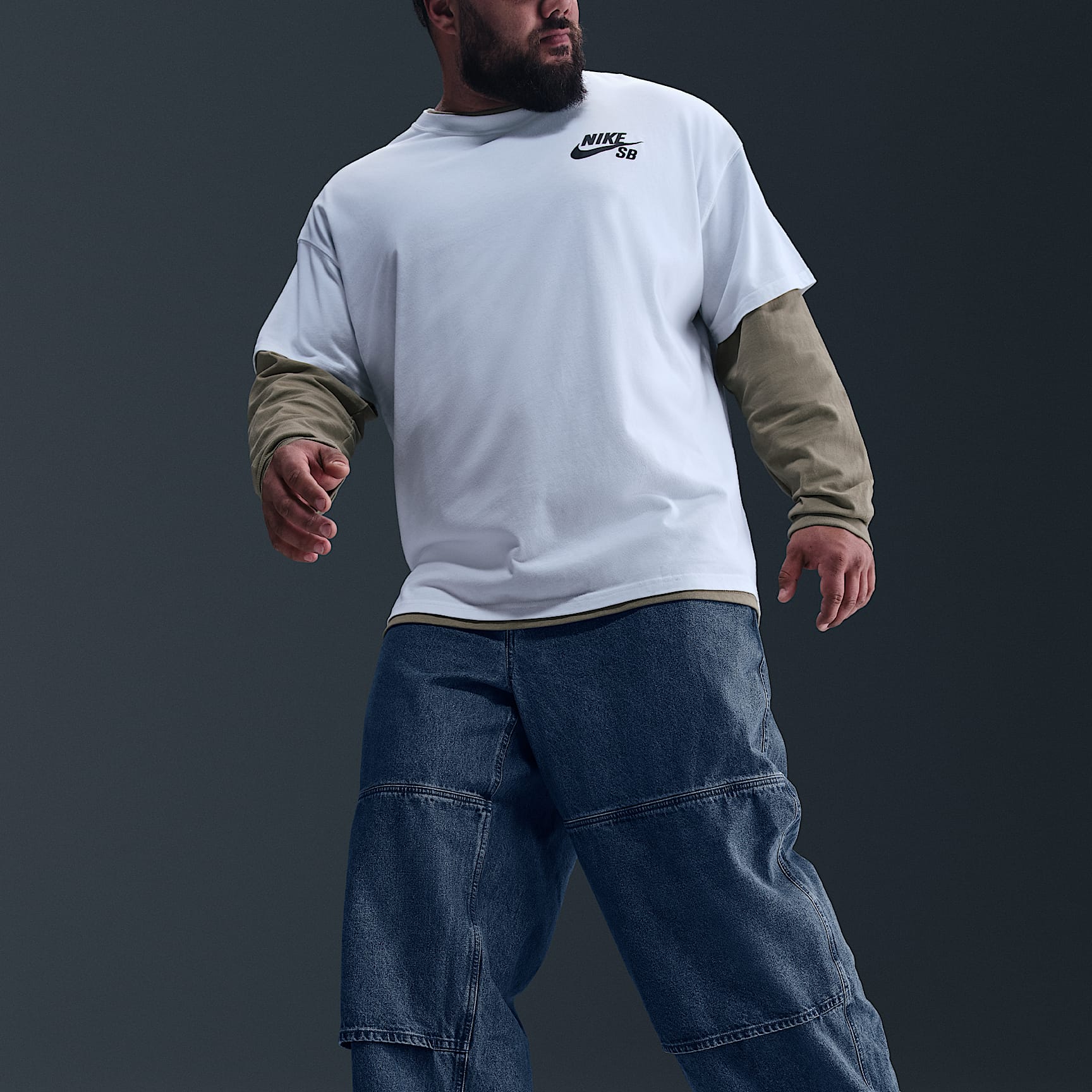 Nike SB Loose Double-Knee Denim Skate Pants