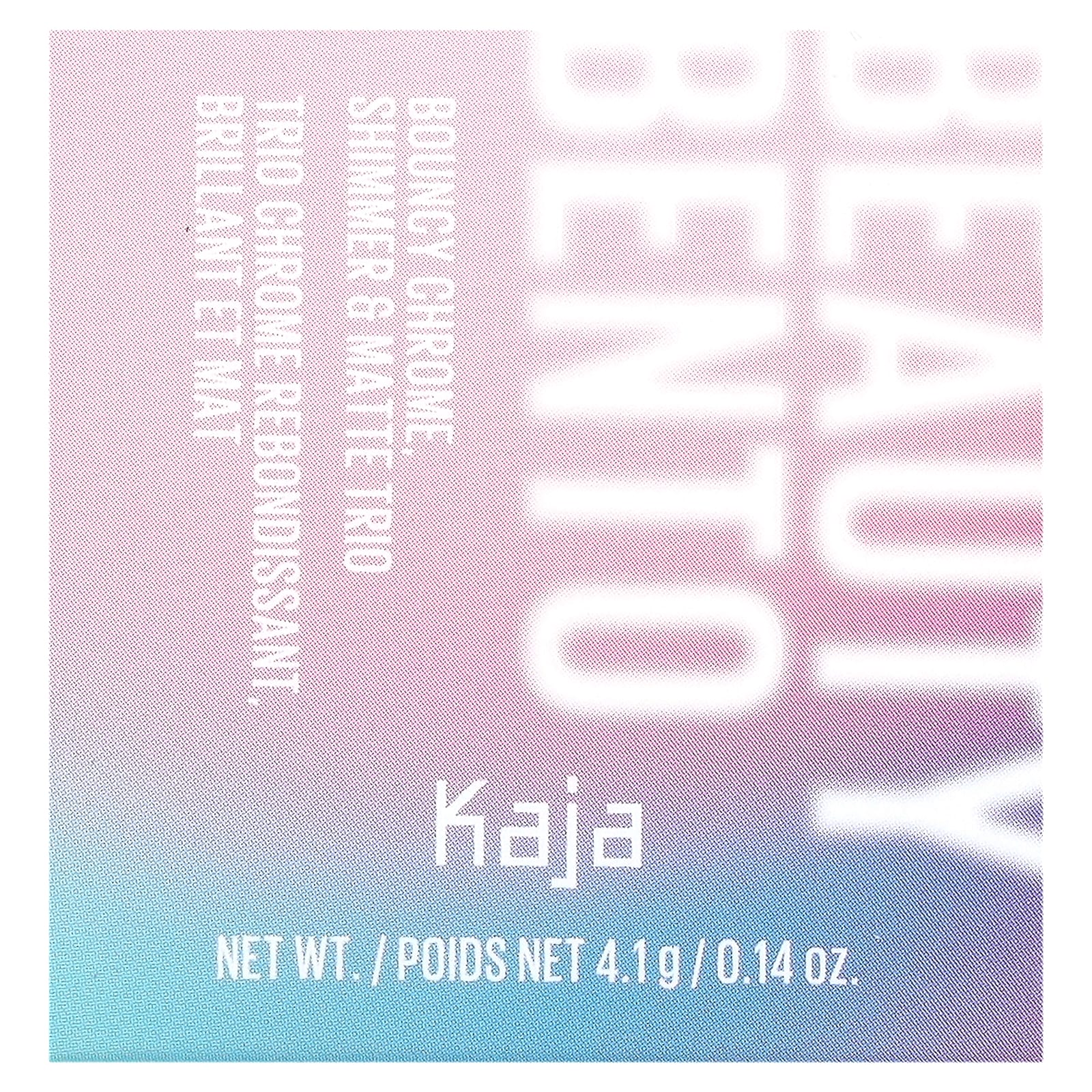 Kaja, Beauty Bento, трио сияющих и матовых теней для век, оттенок 16 персиковый, 4,1 г (0,14 унции)
