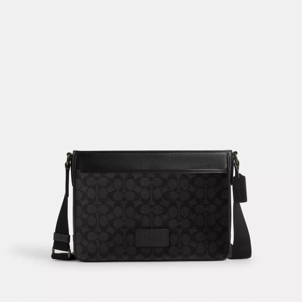 Сумка COACH District Crossbody Bag In Signature Canvas