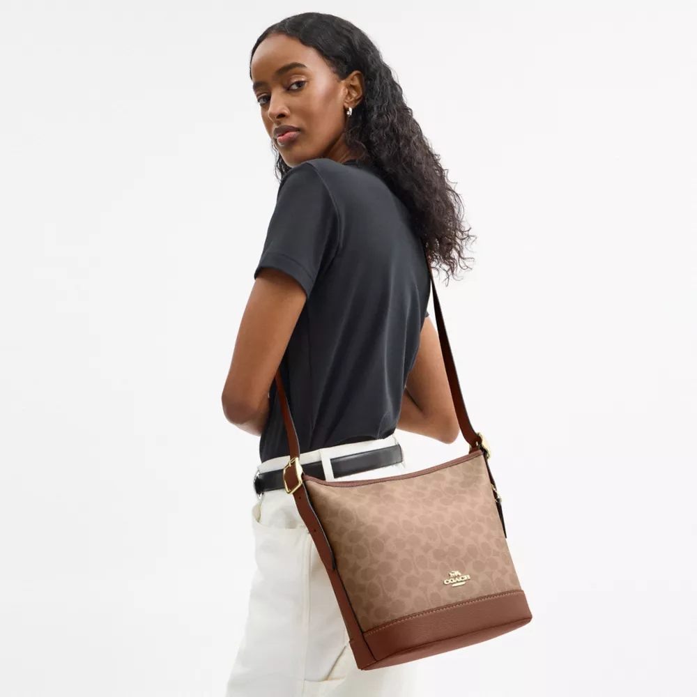 Сумка COACH Jude Duffle Bag In Signature Canvas