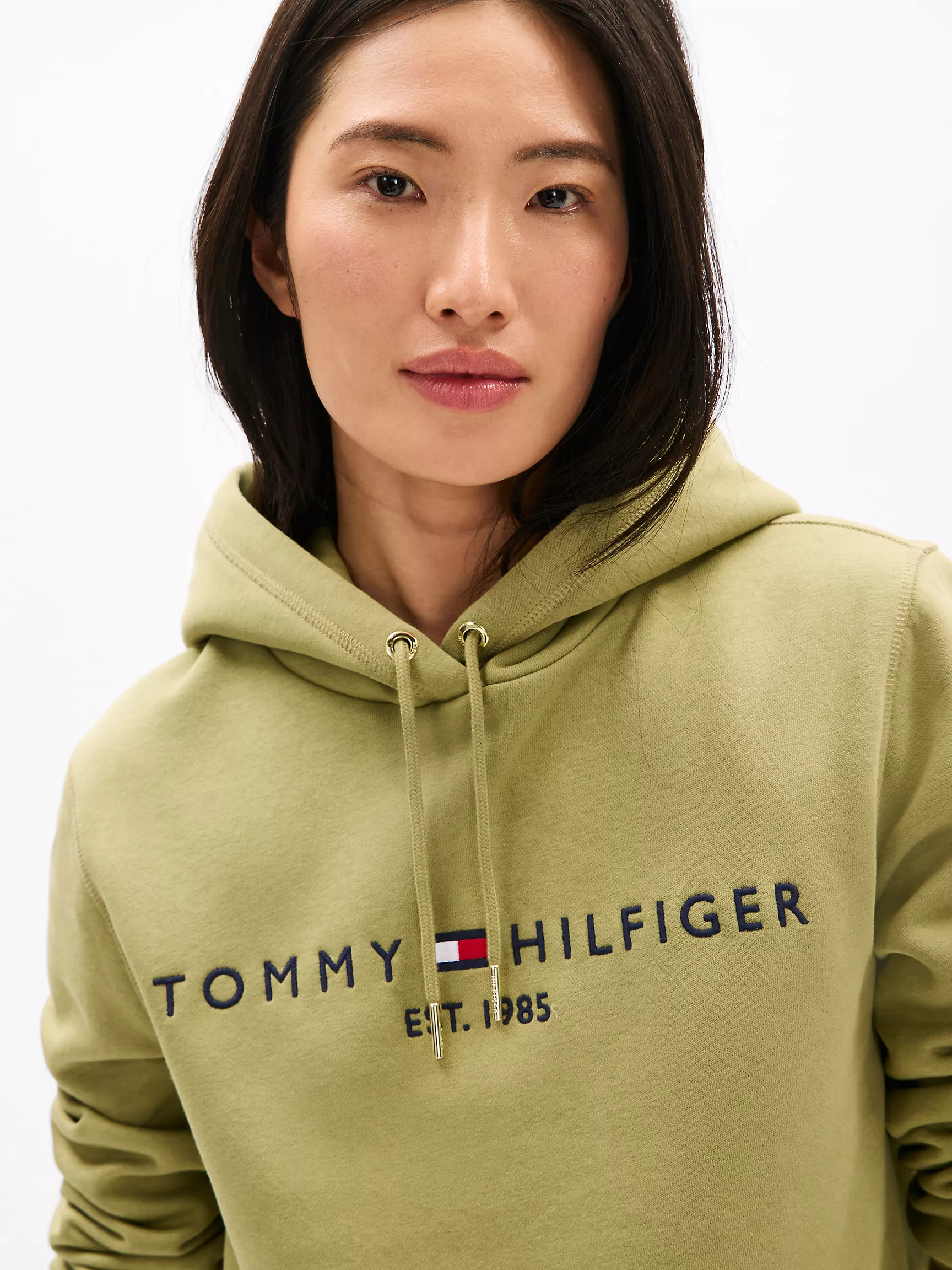 Женское худи Tommy Hilfiger, Худи с вышитым логотипом Tommy
