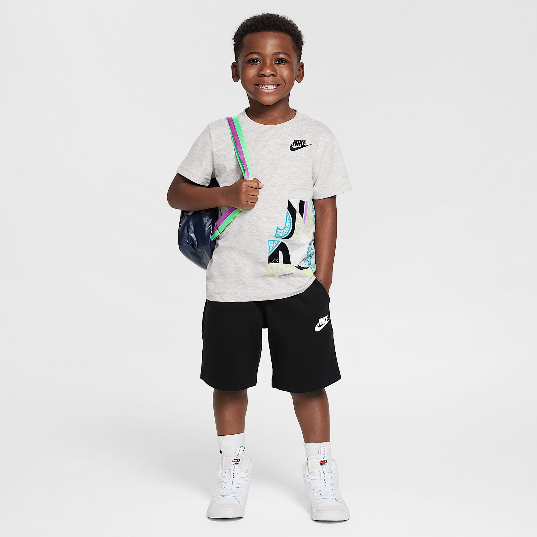 Nike Little Kids' "Just Do It" Wrap T-Shirt