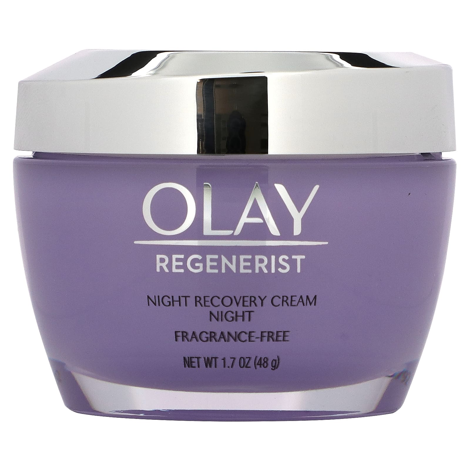 Olay, Regenerist, ночной восстанавливающий крем, без отдушек, 48 г (1,7 унции)