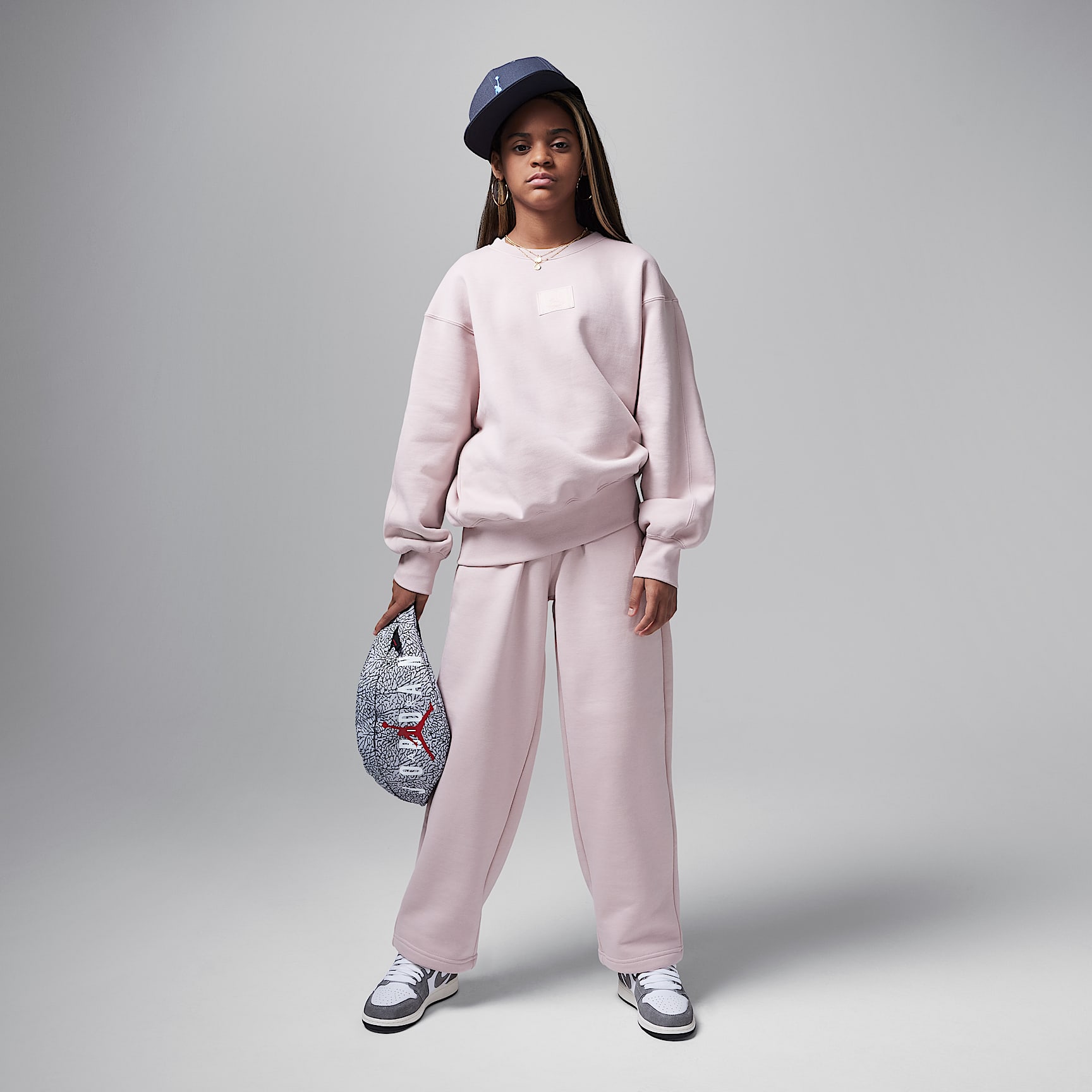 Jordan Flight Essentials Big Kids' Open Hem Pants