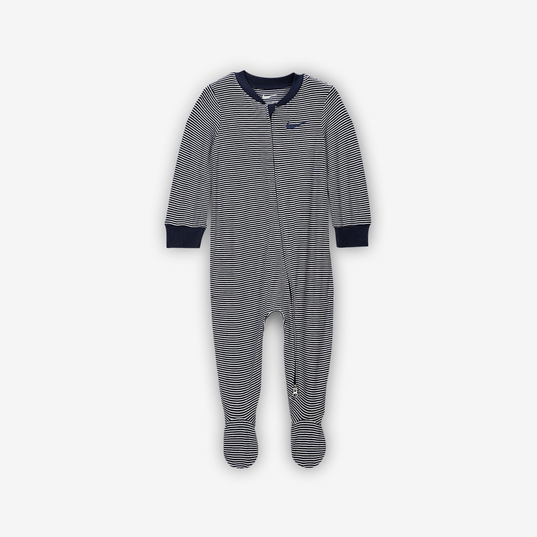 Nike Baby (0-9M) Striped Footed Coverall