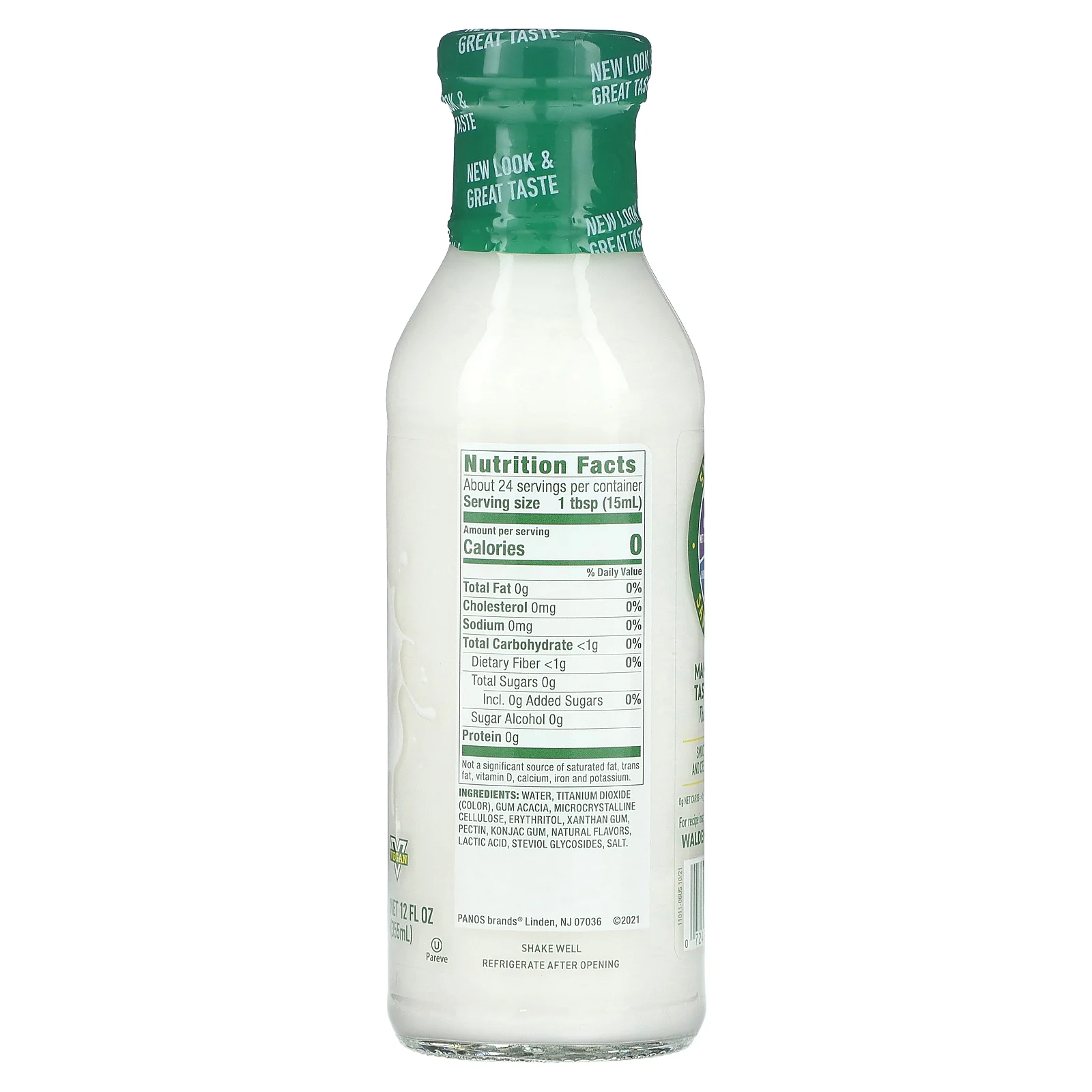 Walden Farms, Сливки для кофе, оригинальные, 355 мл (12 жидк. Унций)