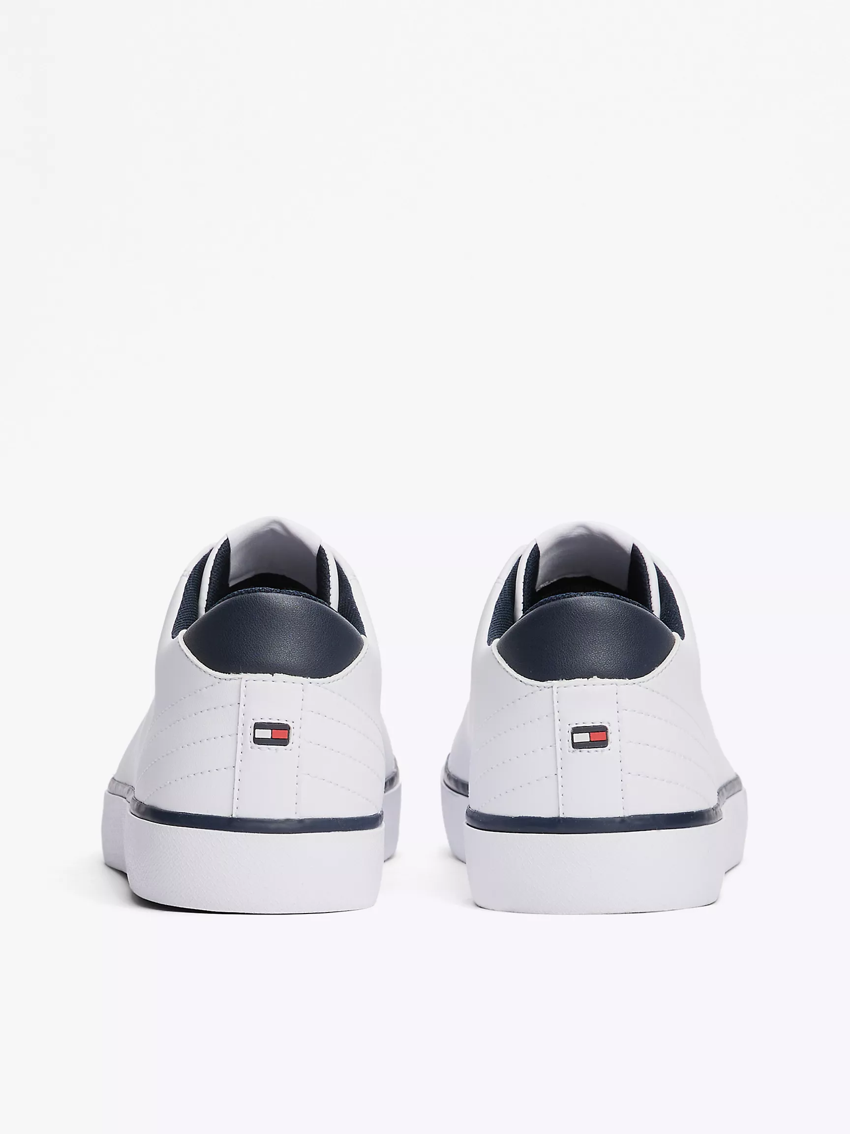 Мужские кроссовки Tommy Hilfiger, Кожаные низкие кеды с логотипом Tommy