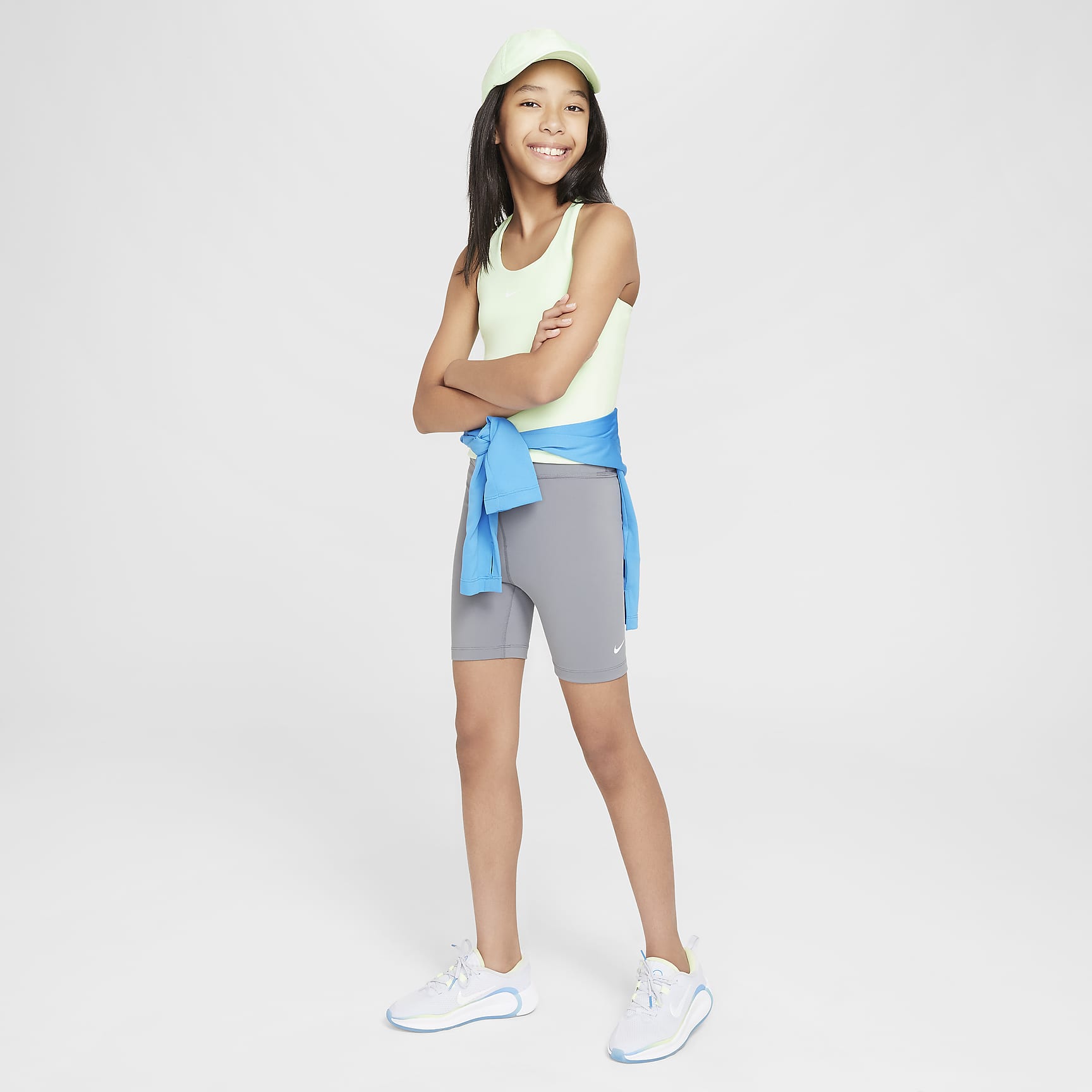 Nike One Big Kids' (Girls') Dri-FIT 5" Biker Shorts